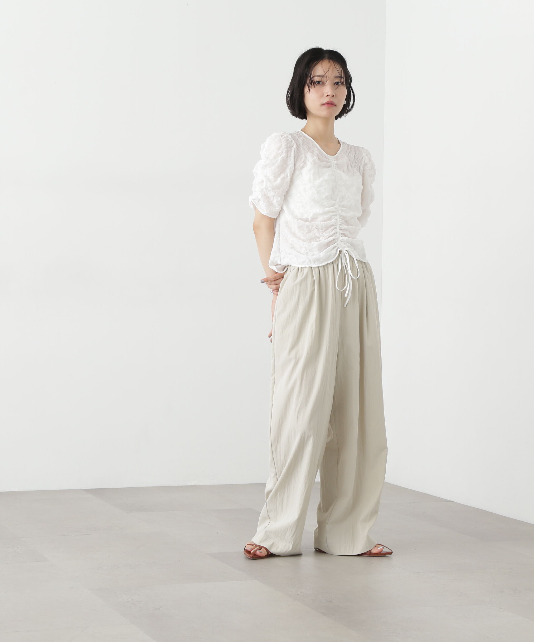  「ライトコットンイージーパンツ」|その他|