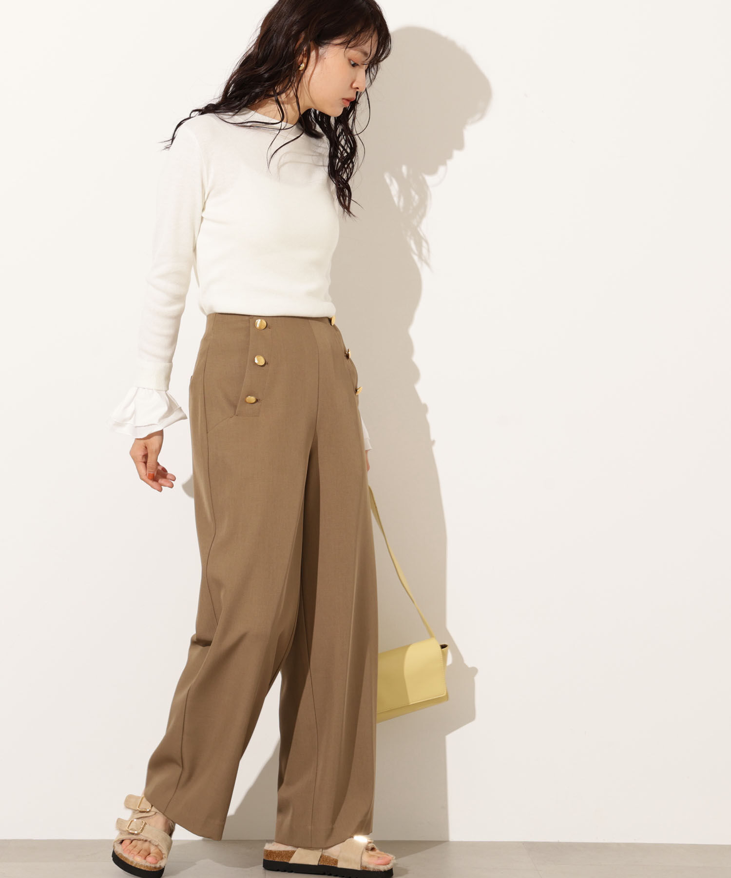  「カフスドッキングニット」|ニット・セーター|