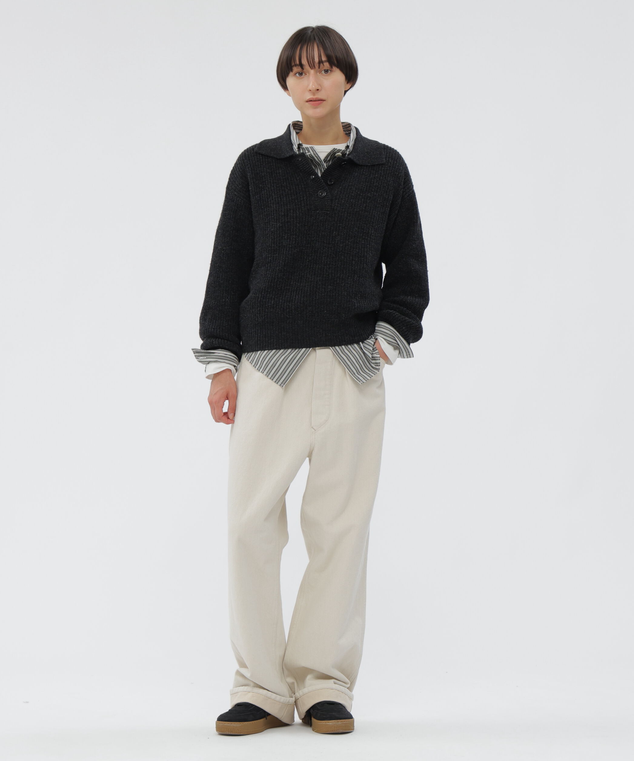 MHL.「CANTON NATURAL DENIM TROUSERS」|その他|