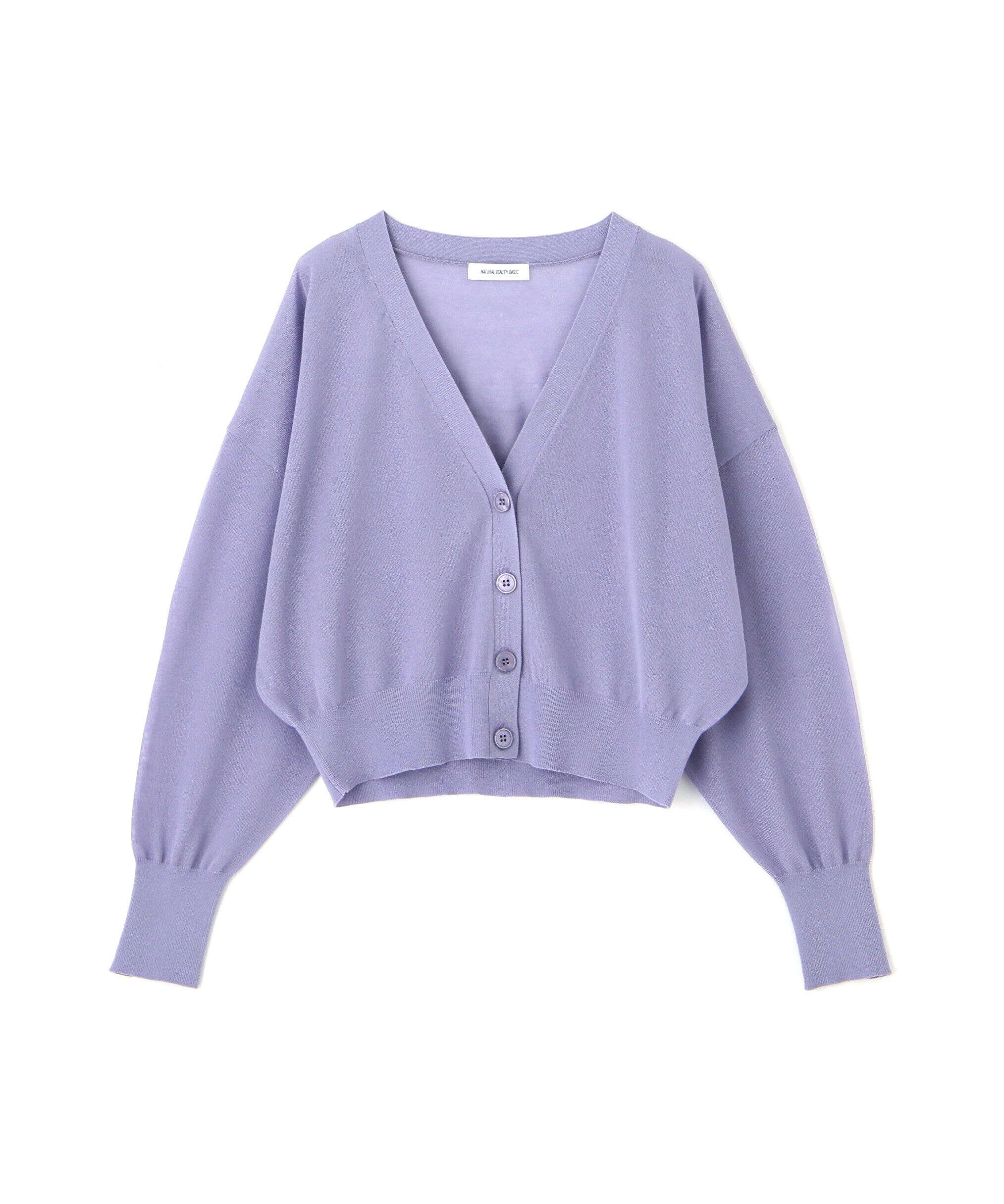  「クロップドシアーカーディガン」|ニット・セーター|