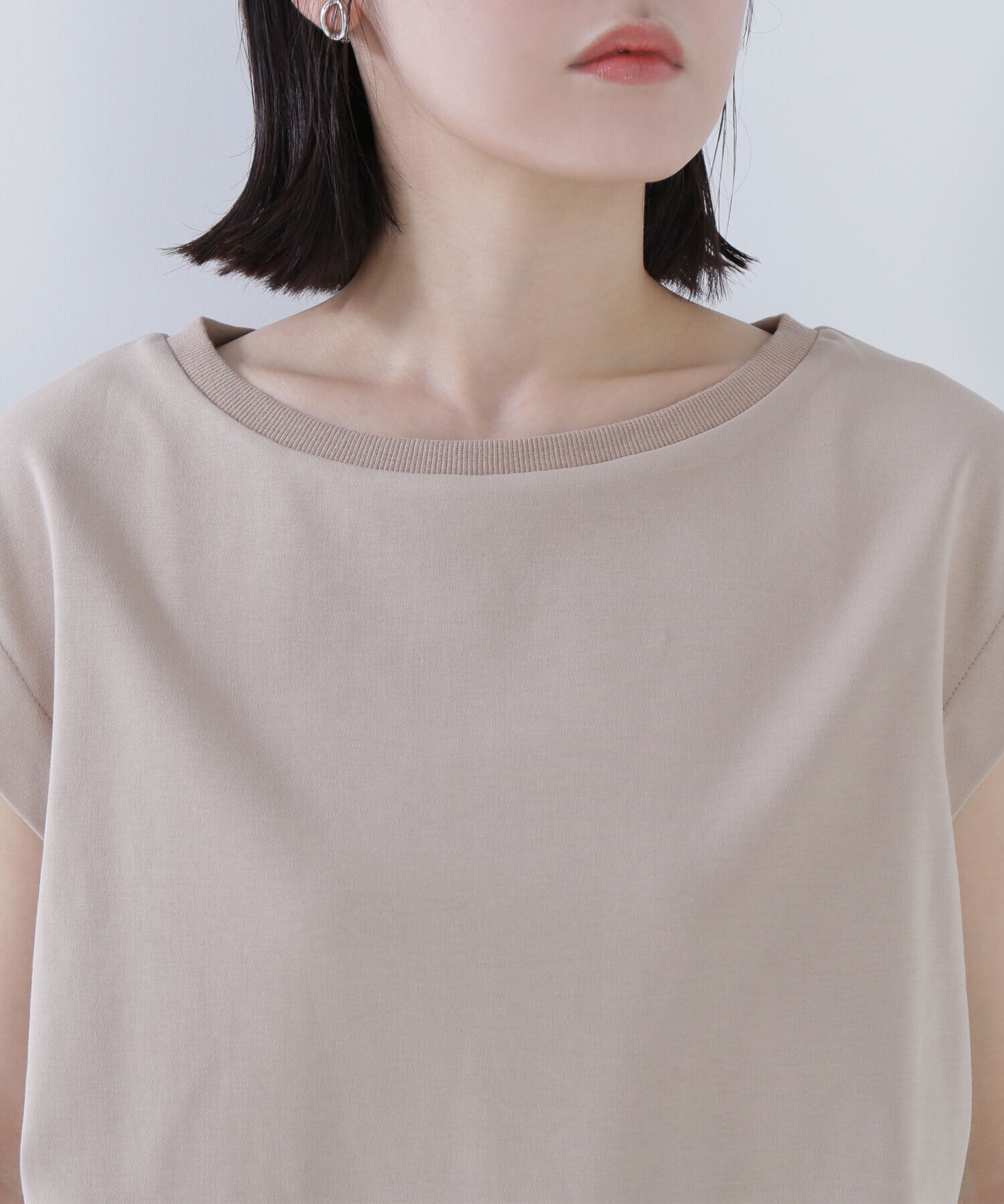  「サイドスリットスムーストップス」|Tシャツ・カットソー|