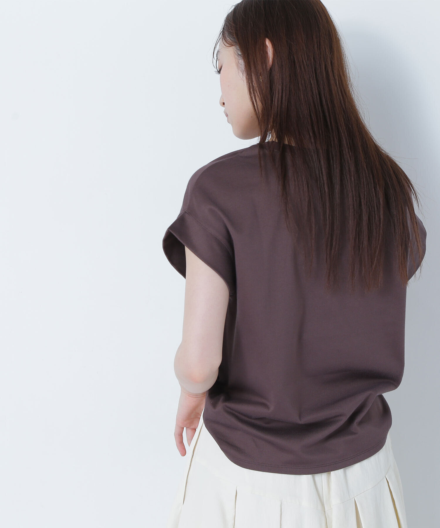  「切替スリーブロゴTシャツ」|Tシャツ・カットソー|