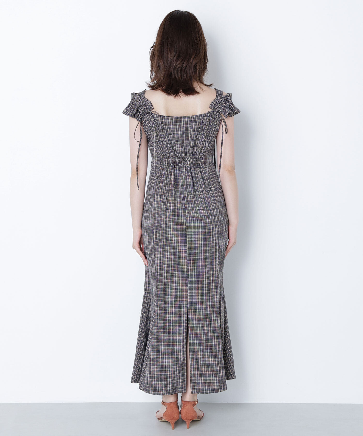  「チェックキャミワンピース」|ワンピース|