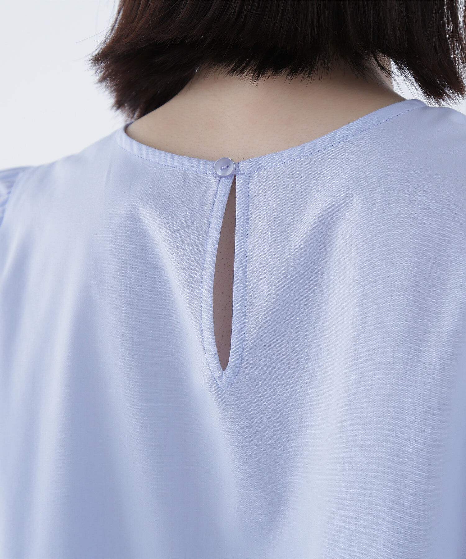  「ギャザースリーブティアードチュニックブラウス」|シャツ・ブラウス|