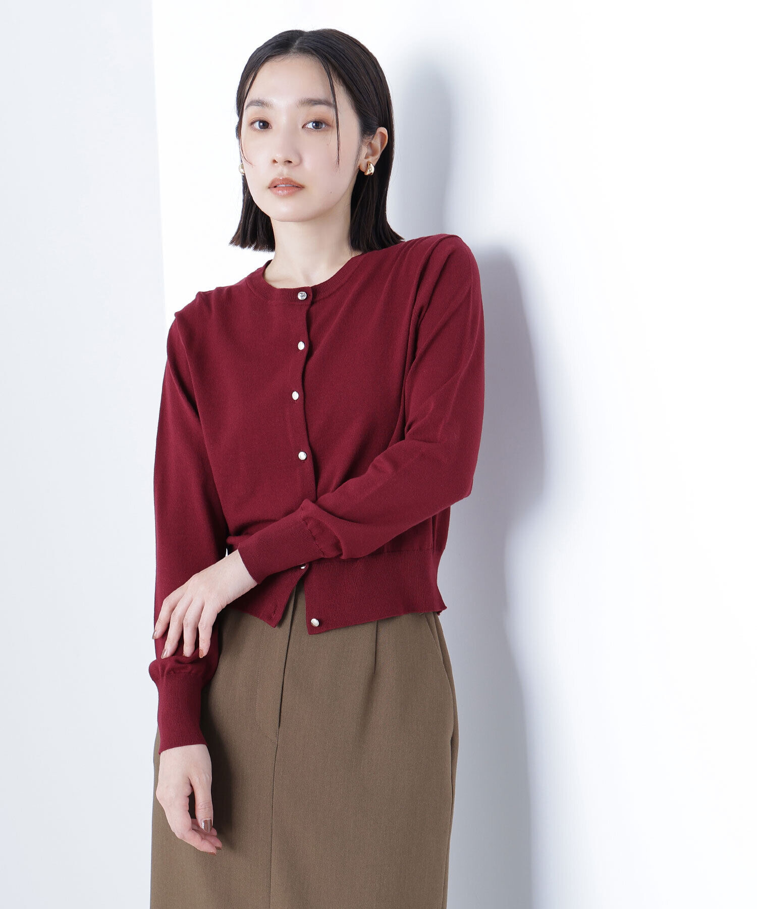  「オータムベーシックカーディガン」|ニット・セーター|