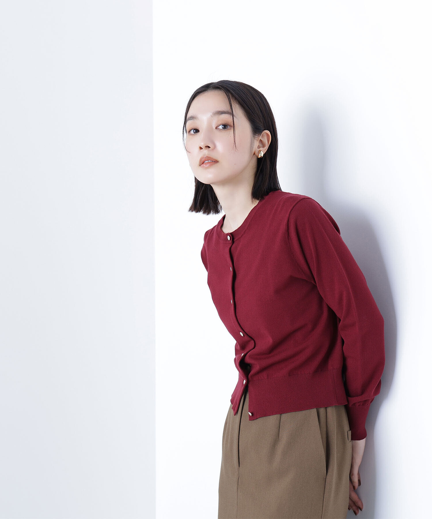  「オータムベーシックカーディガン」|ニット・セーター|