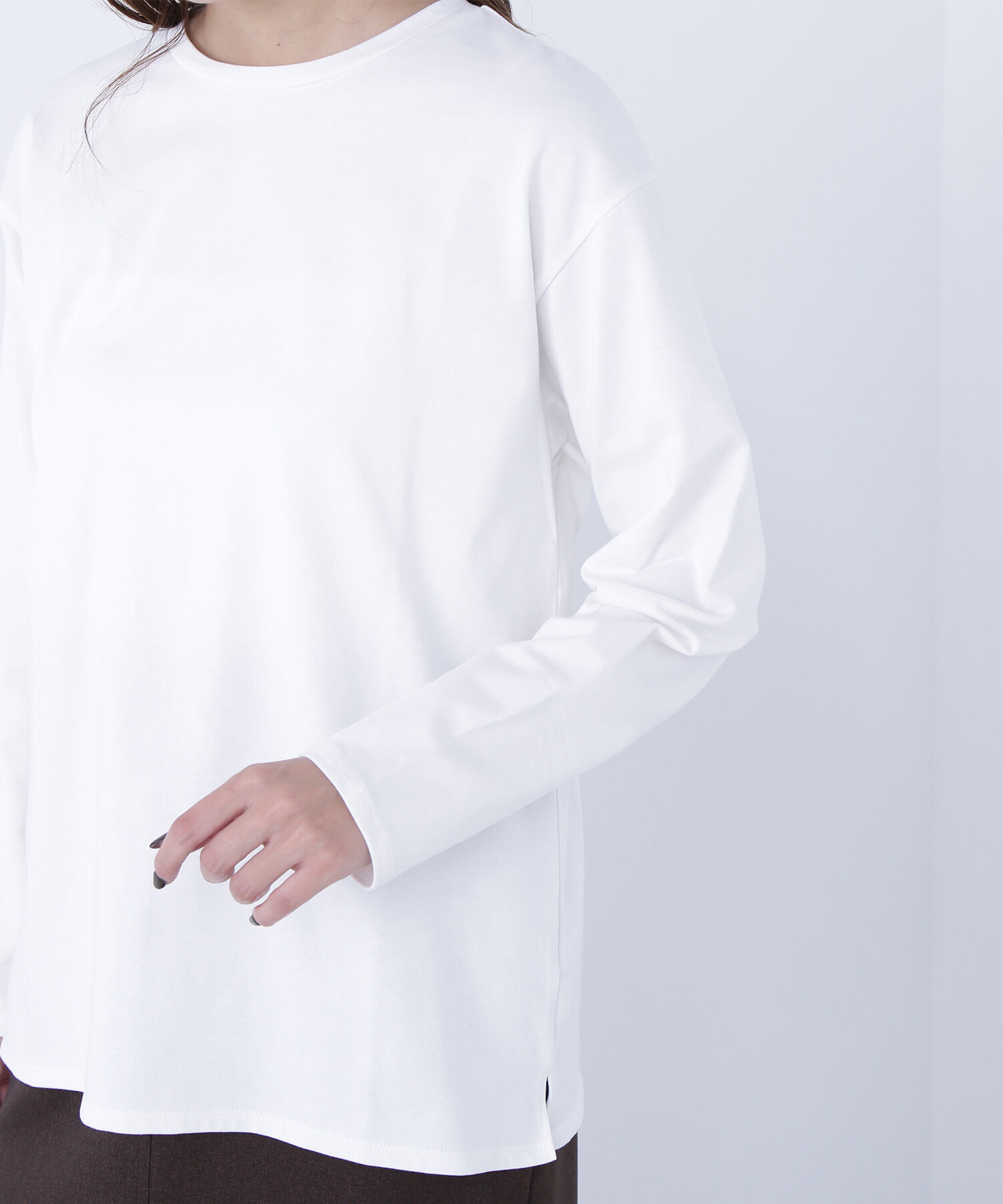  「シアーレイヤードカットソー」|Tシャツ・カットソー|