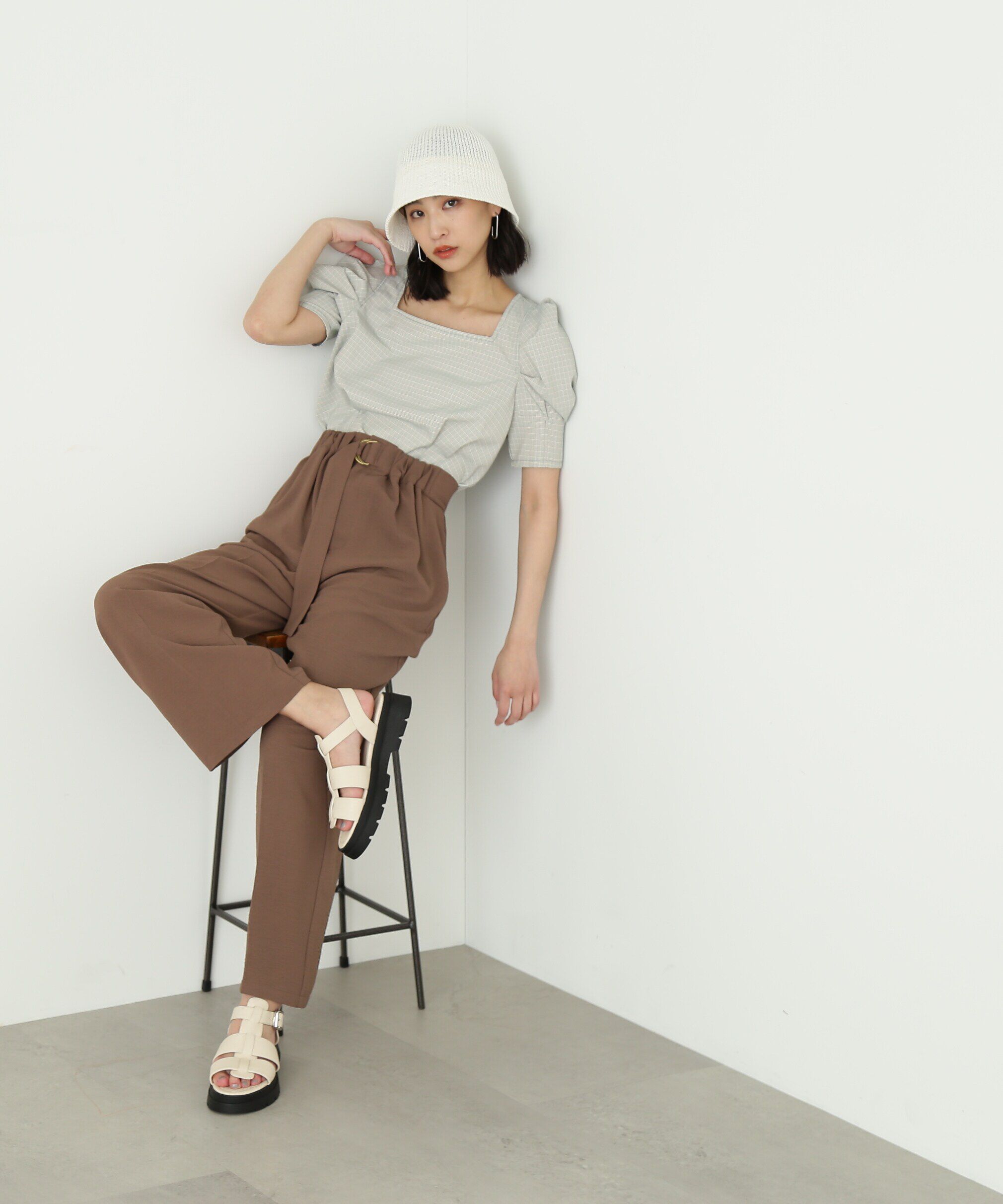  「無地サーモハット」|ハット|