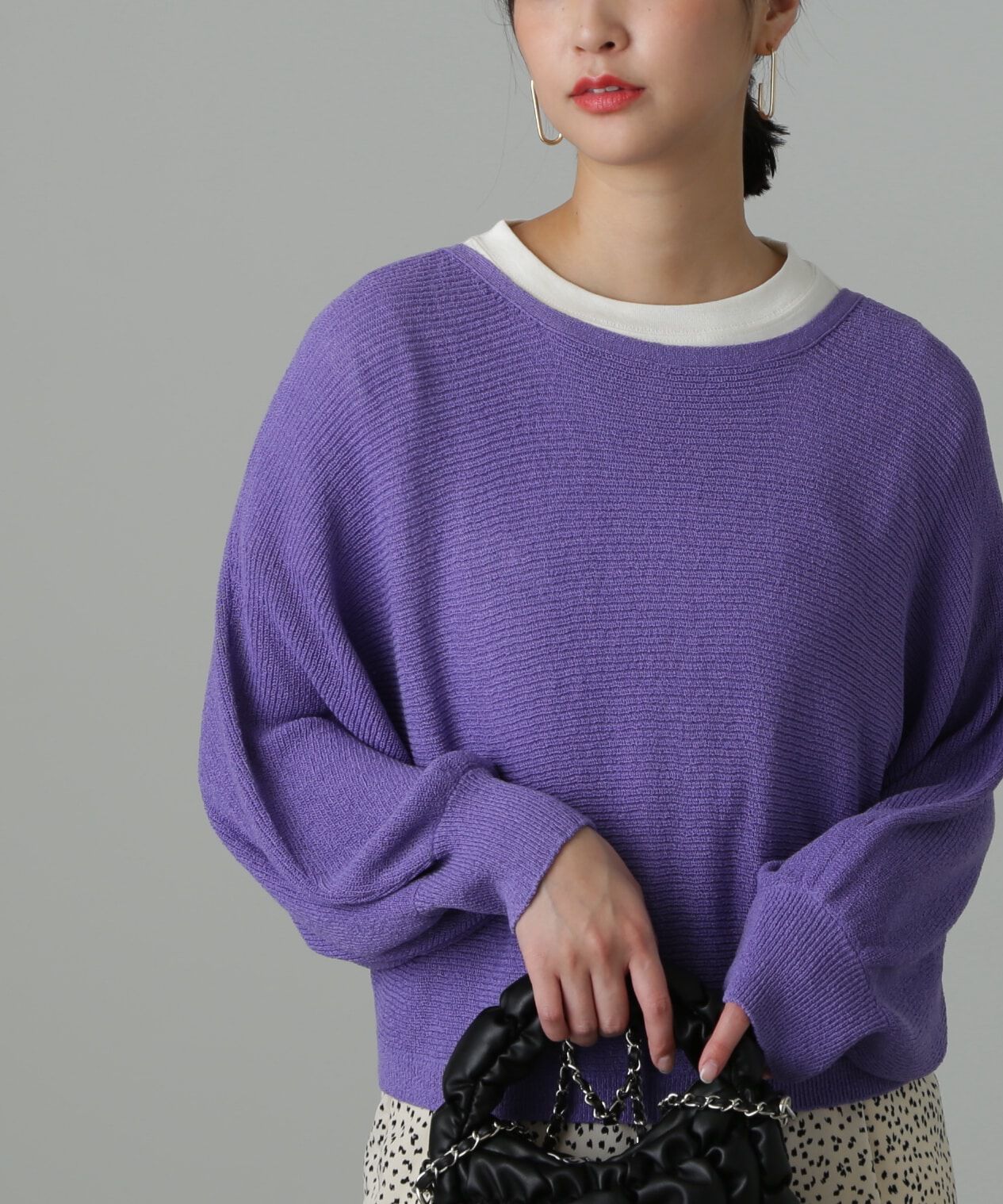  「前後2Wayリボンボレロ」|ニット・セーター|