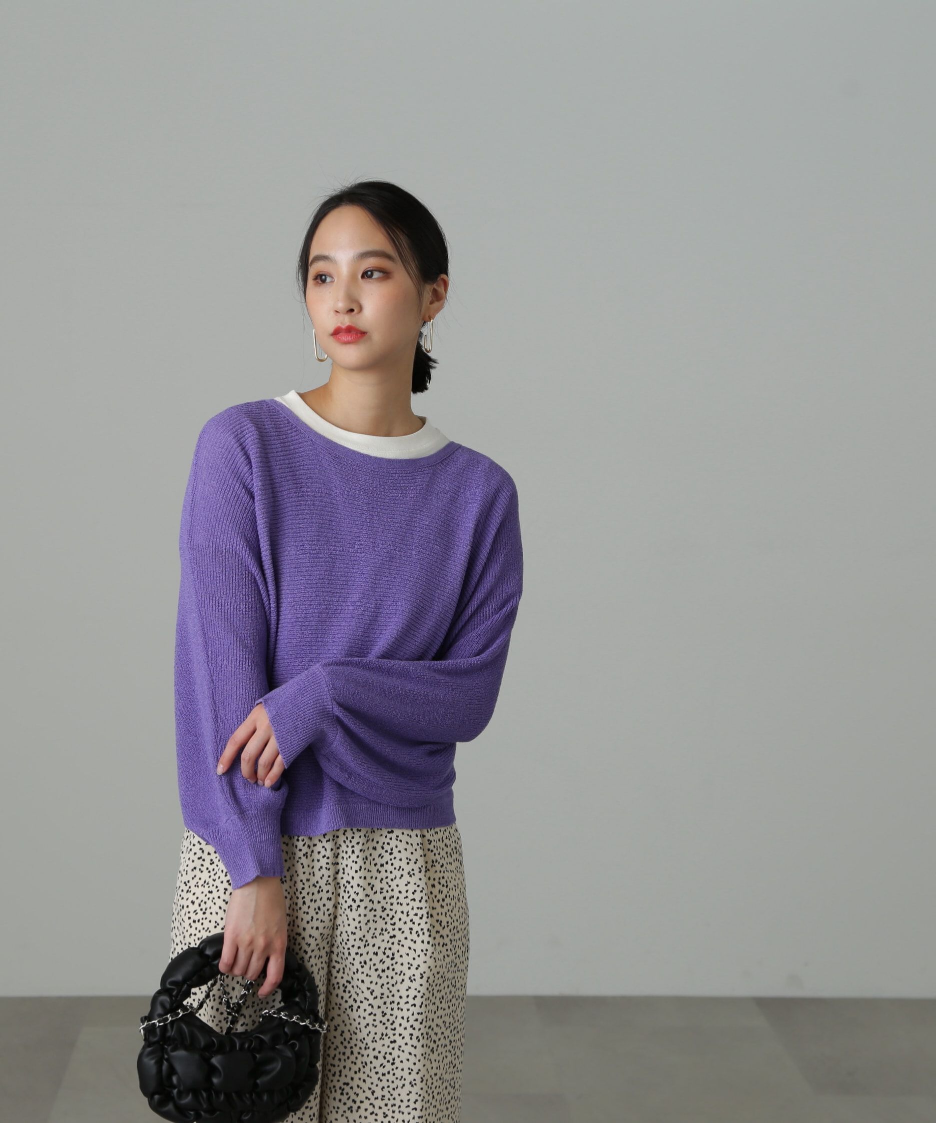  「前後2Wayリボンボレロ」|ニット・セーター|