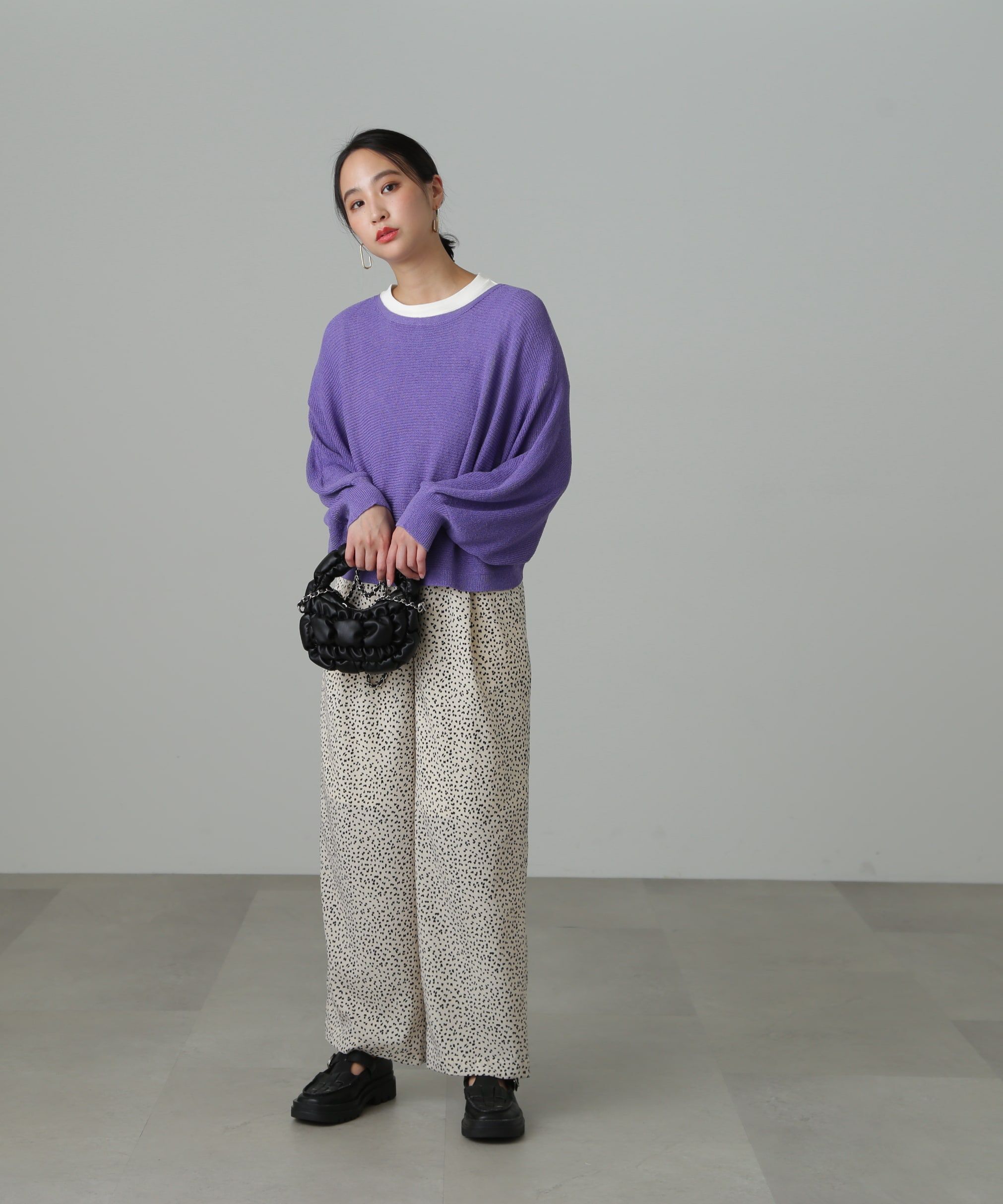  「前後2Wayリボンボレロ」|ニット・セーター|