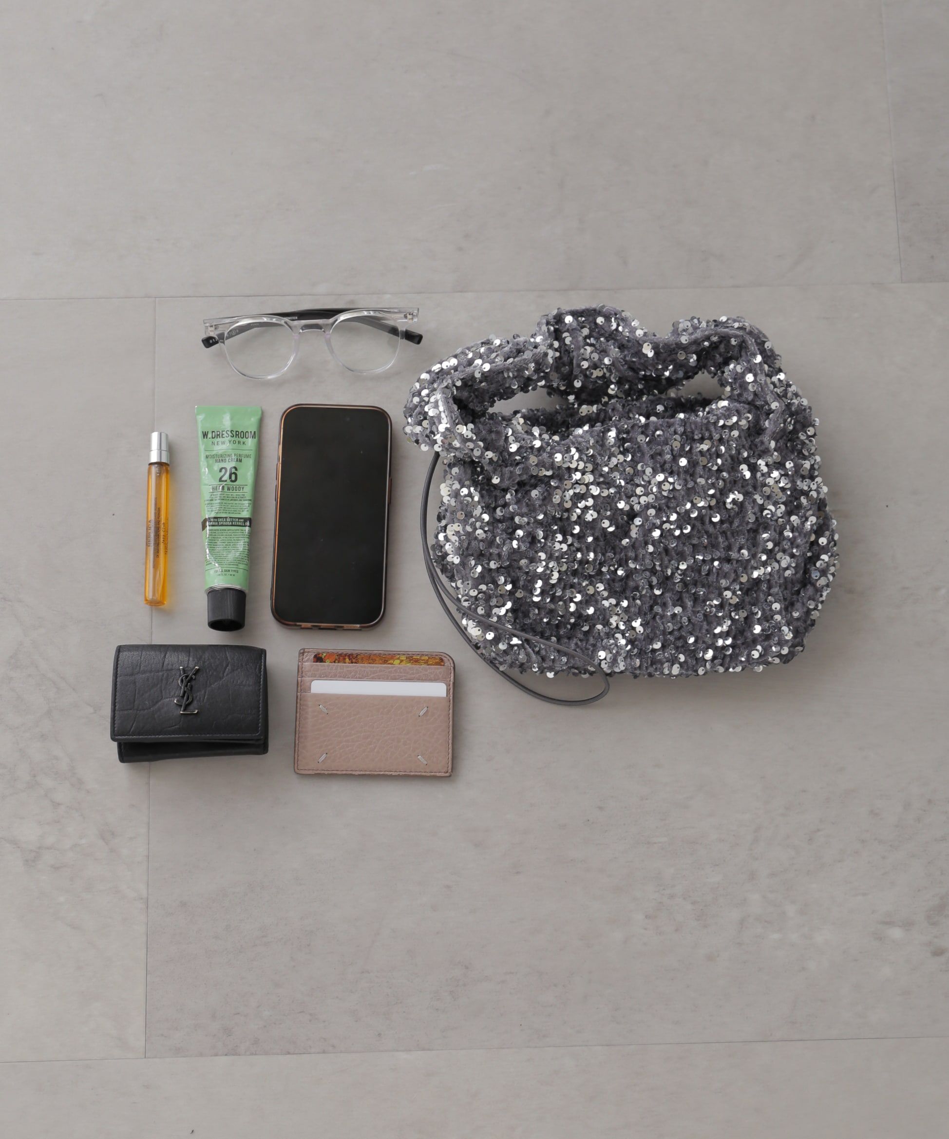  「スパンコールワンハンドルバッグ」|その他|