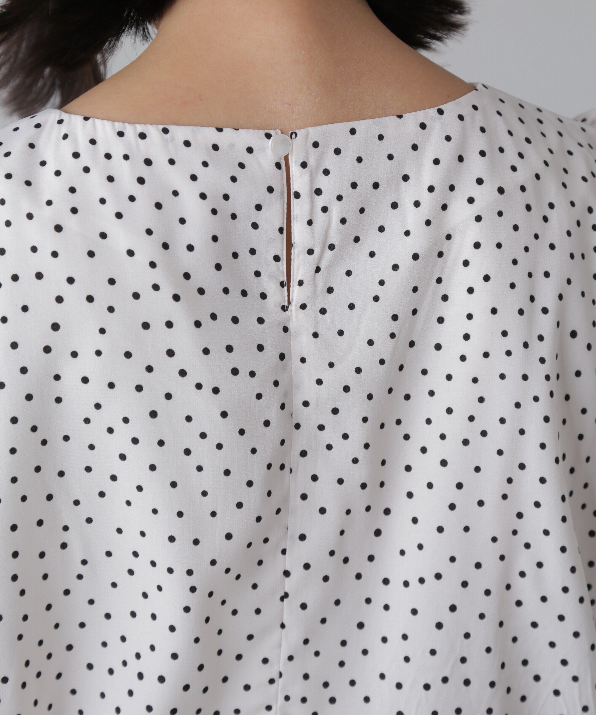  「ボリュームスリーブマーメイドワンピ―ス」|ワンピース|