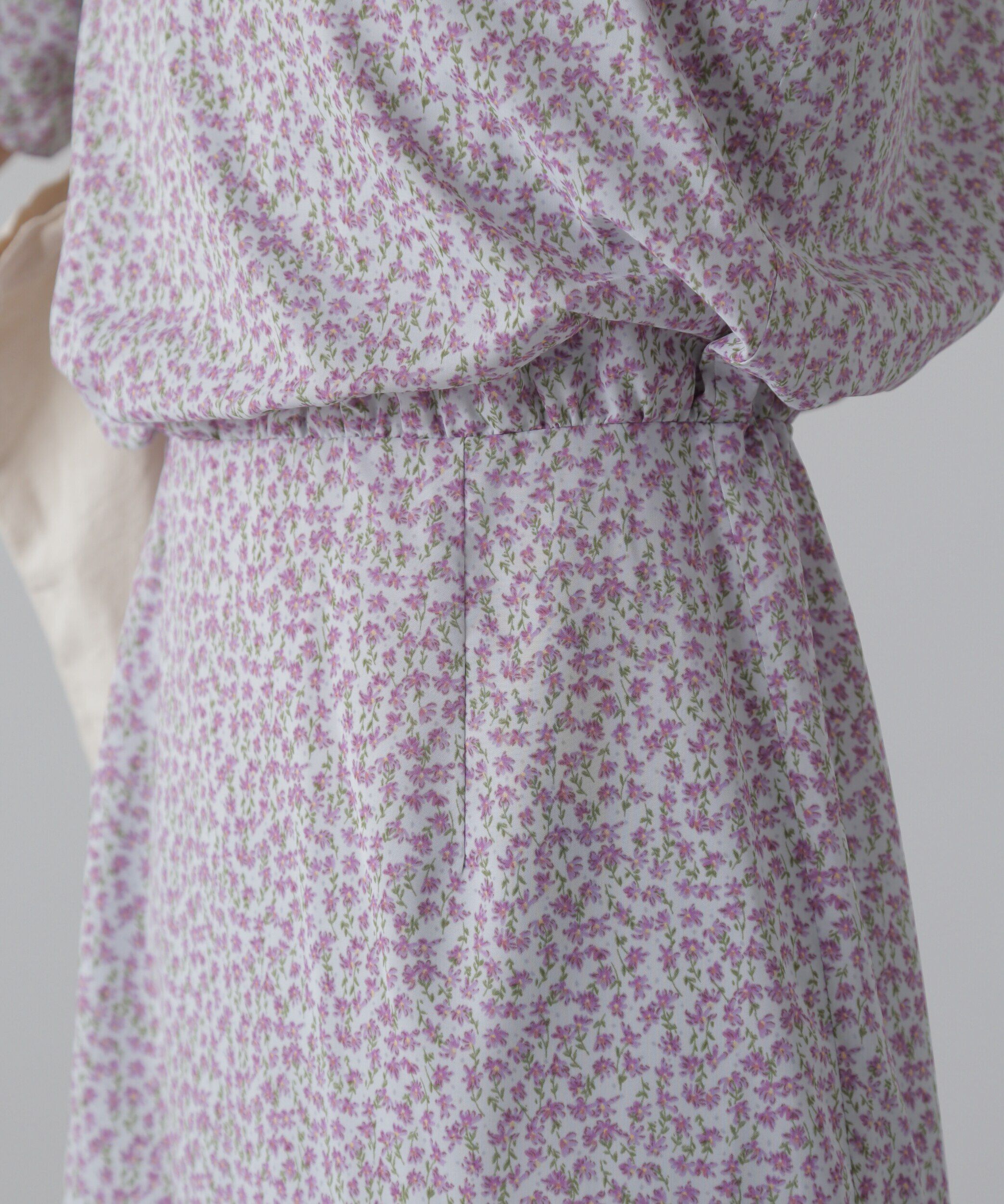  「ボリュームスリーブマーメイドワンピ―ス」|ワンピース|