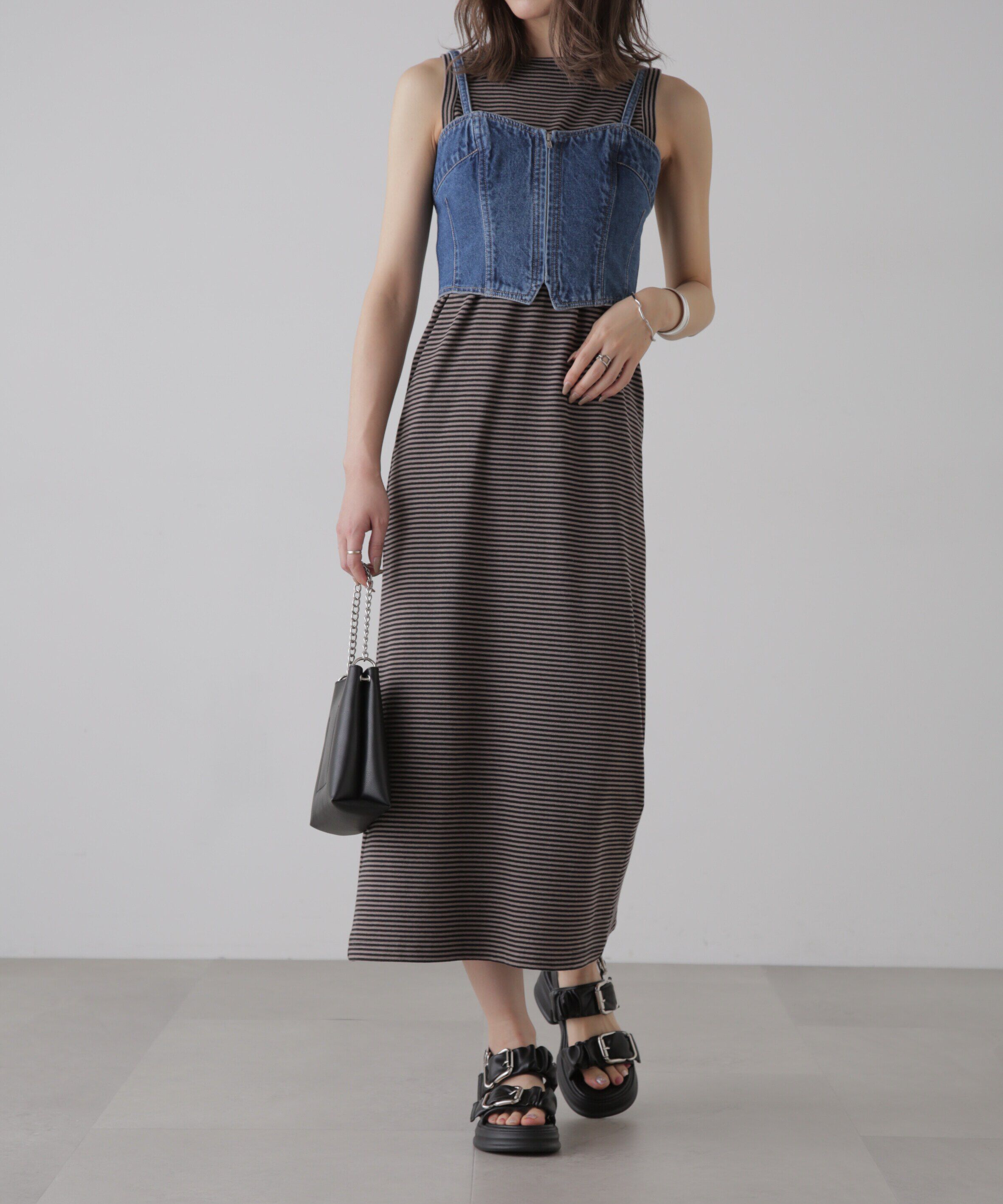  「アメスリタンクトップワンピース」|ワンピース|