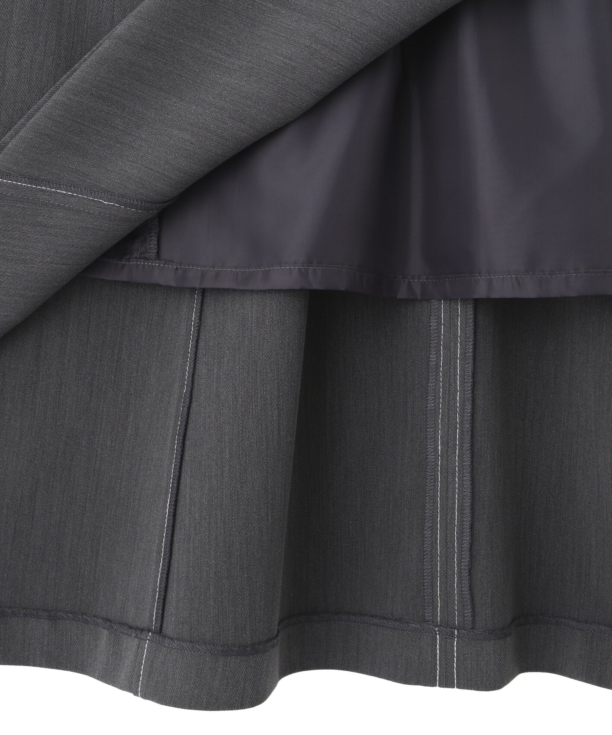  「配色ステッチジャンスカ」|ワンピース|