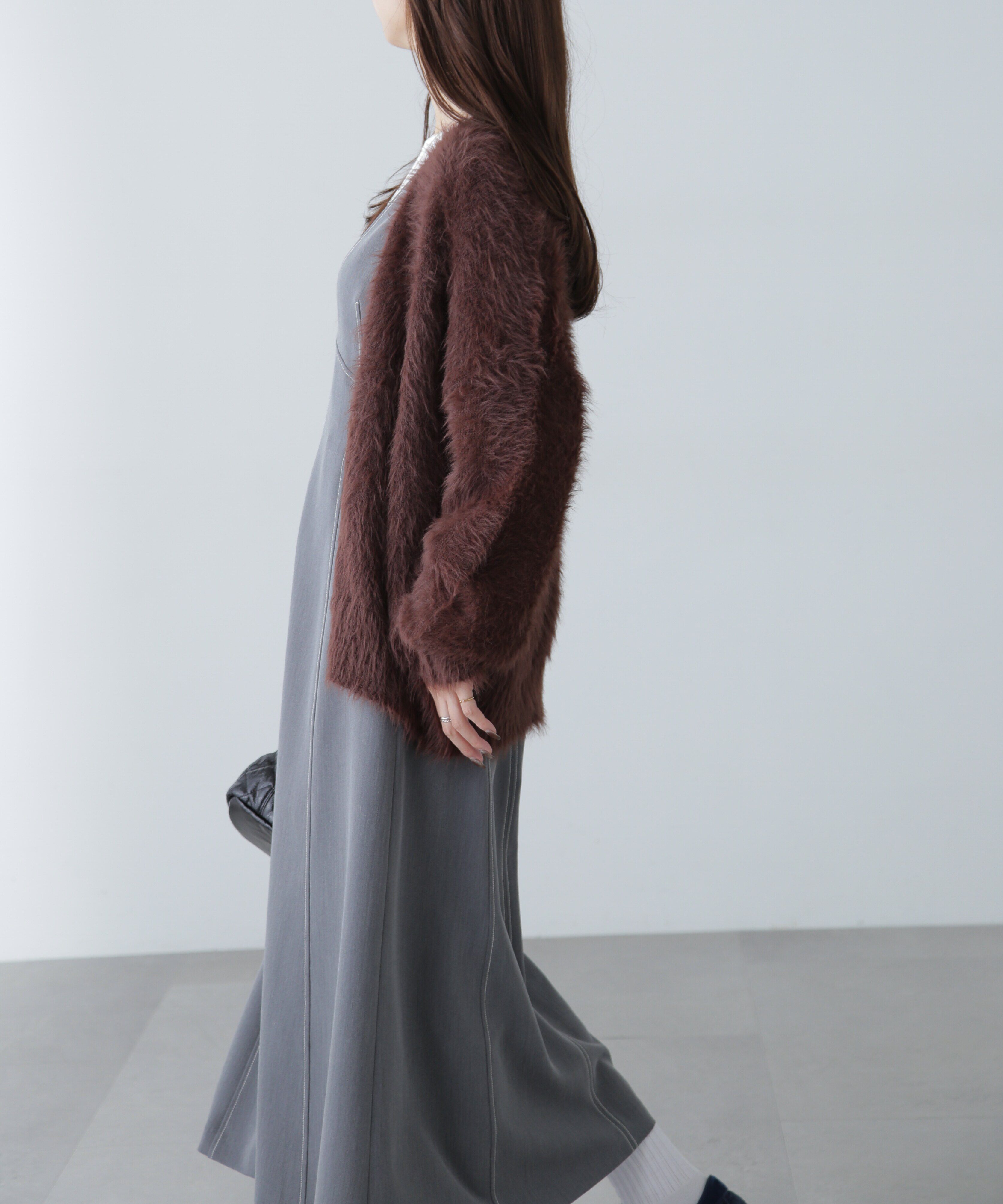  「配色ステッチジャンスカ」|ワンピース|