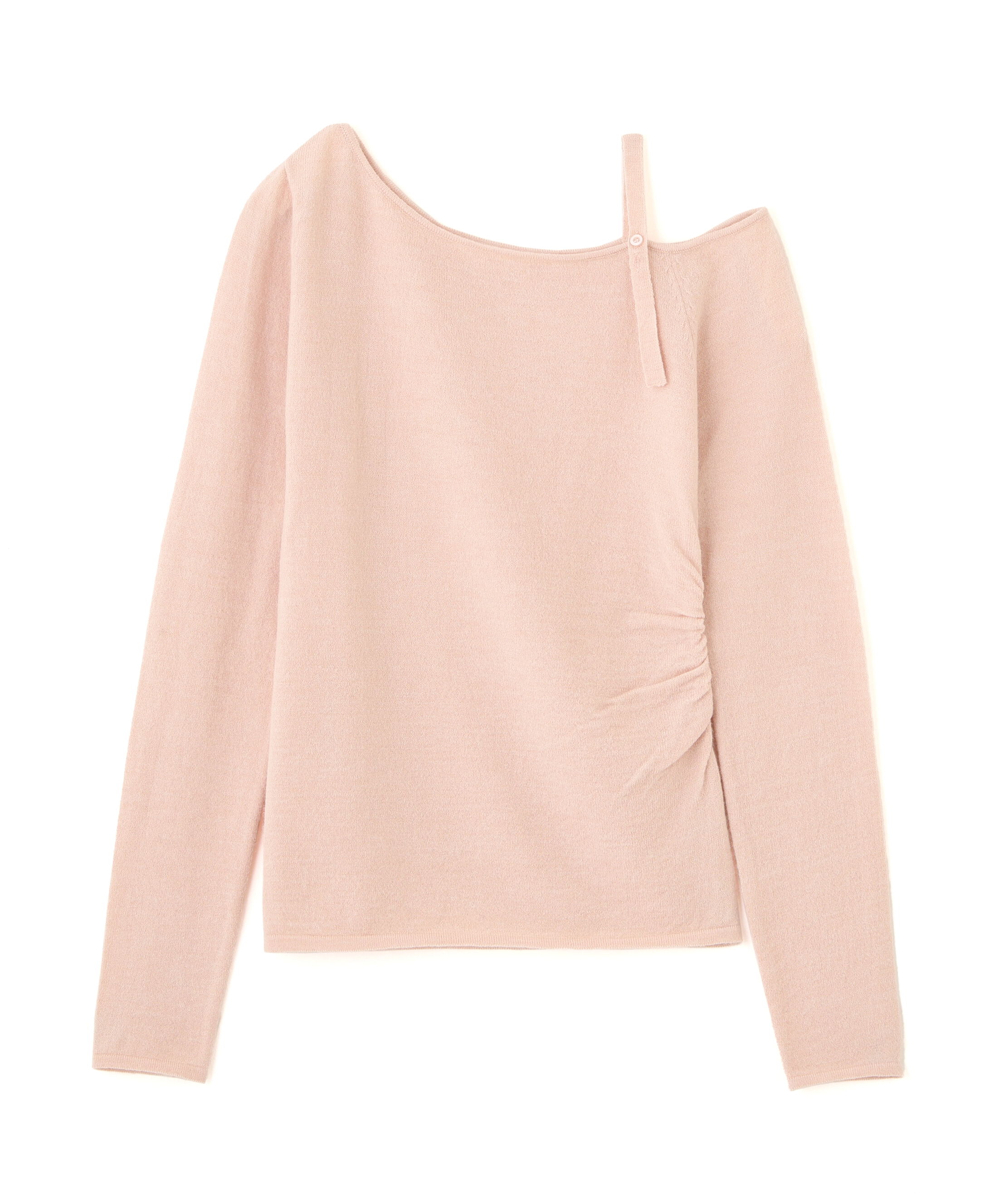  「ワンショルダーストラップニット」|ニット・セーター|