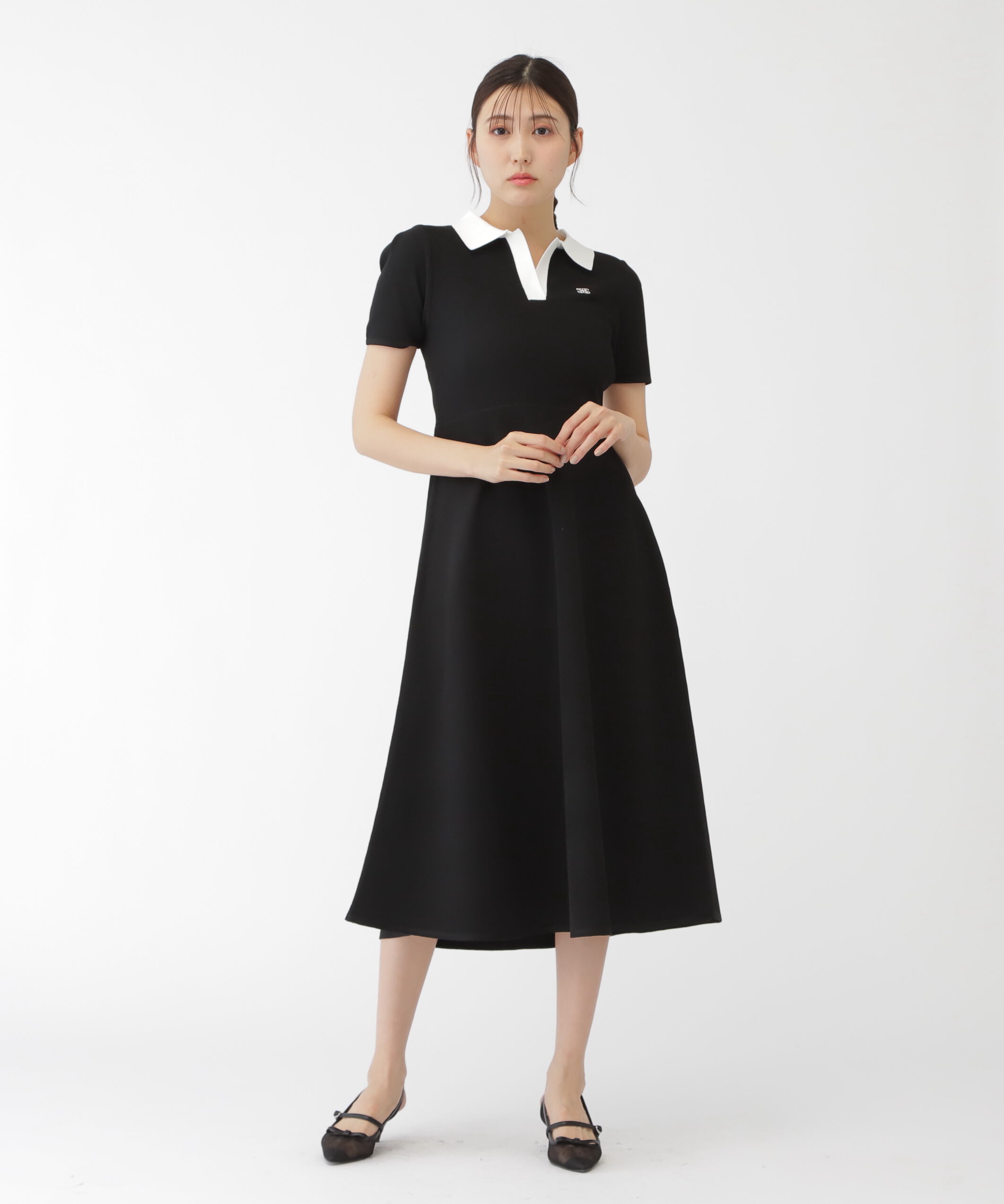  「ポロシャツワンピース」|ワンピース|
