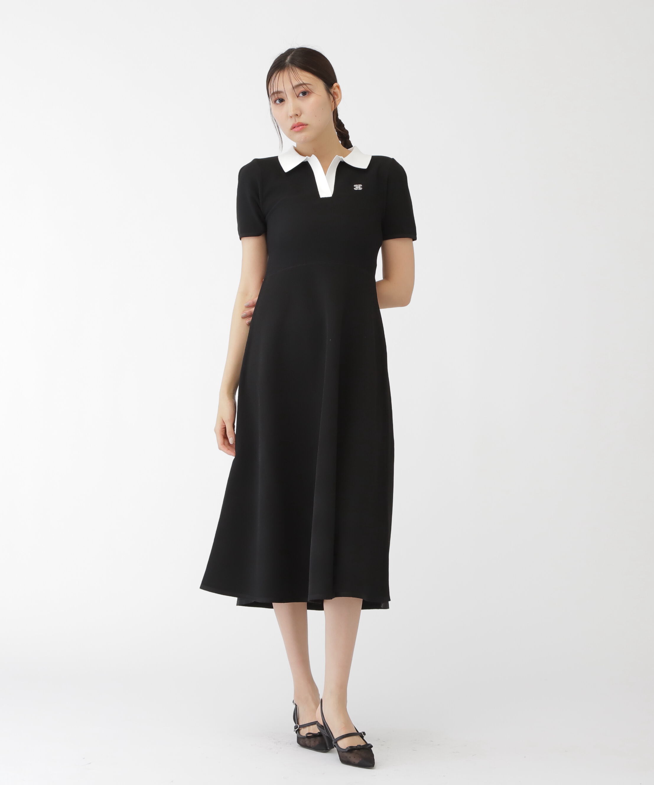 「ポロシャツワンピース」|ワンピース|