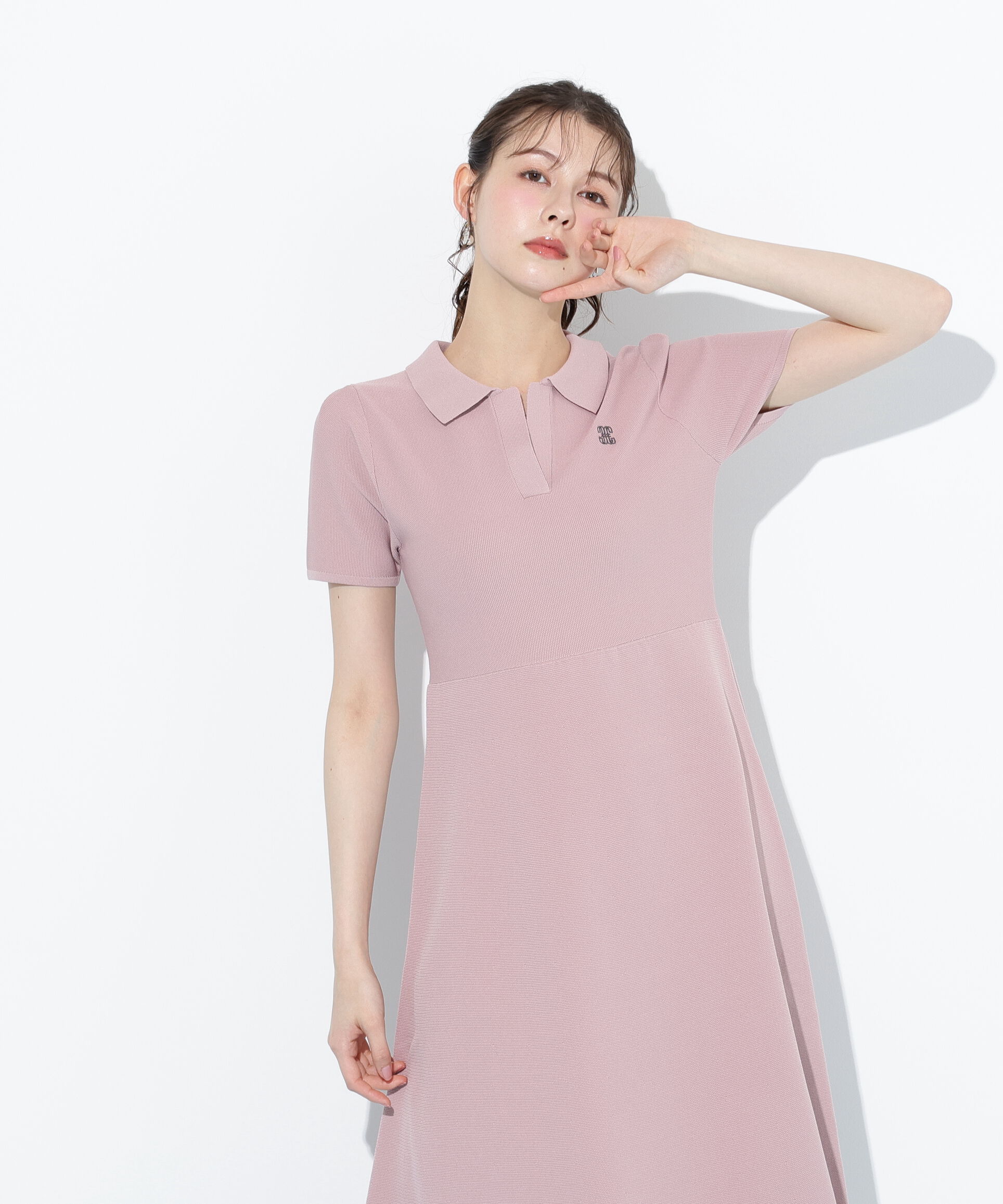  「ポロシャツワンピース」|ワンピース|