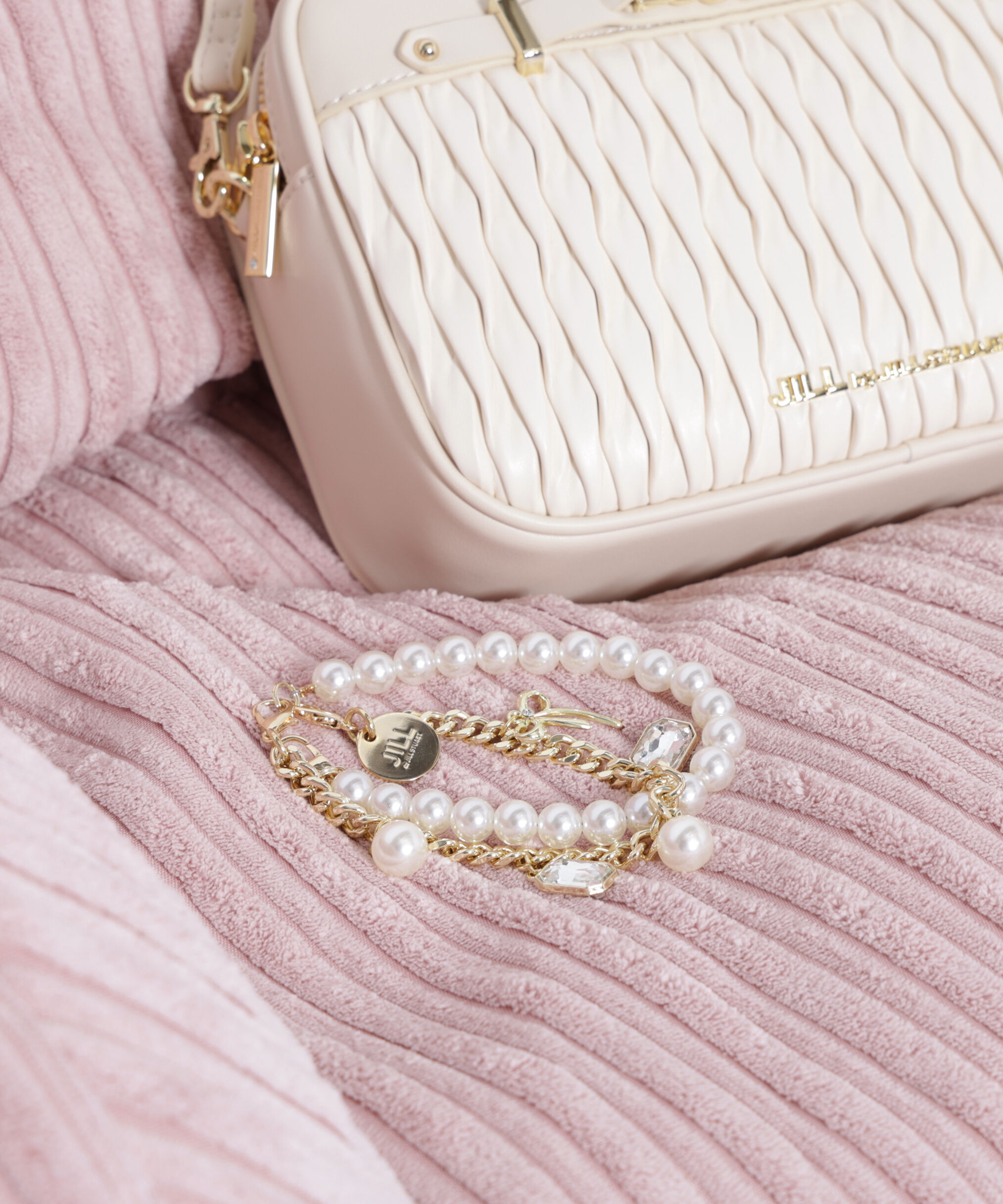  「パールチェーンチャーム」|その他|ゴールド