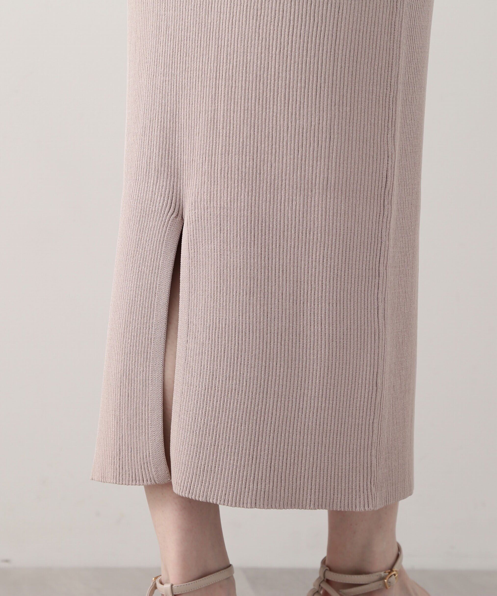 PROPORTION BODY DRESSING「バルーンペプラムニットSET UP　WEB限定カラー：ネイビー」|ワンピース|