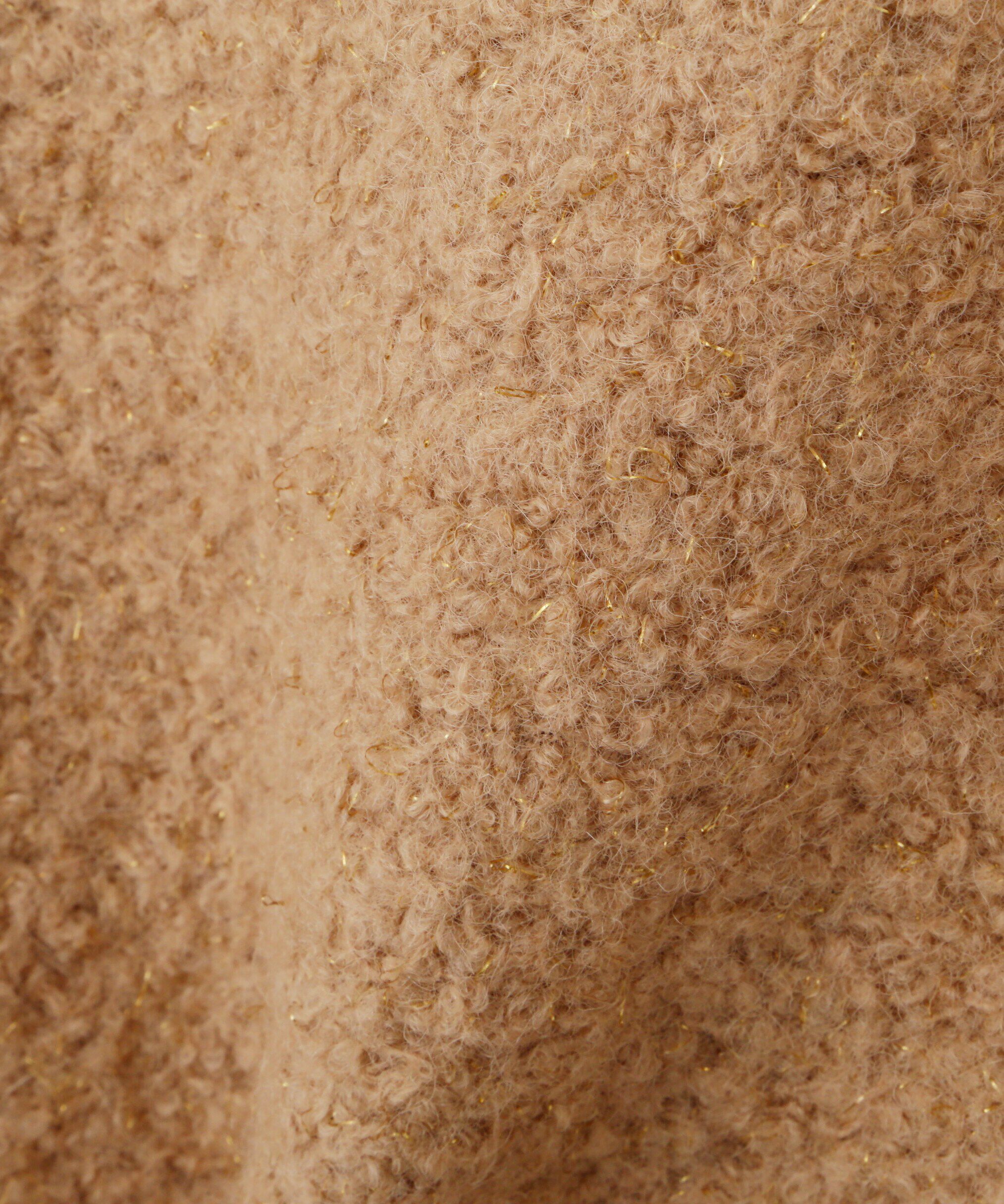 PROPORTION BODY DRESSING「ラメブークレー台形ミニスカート」|スカート|