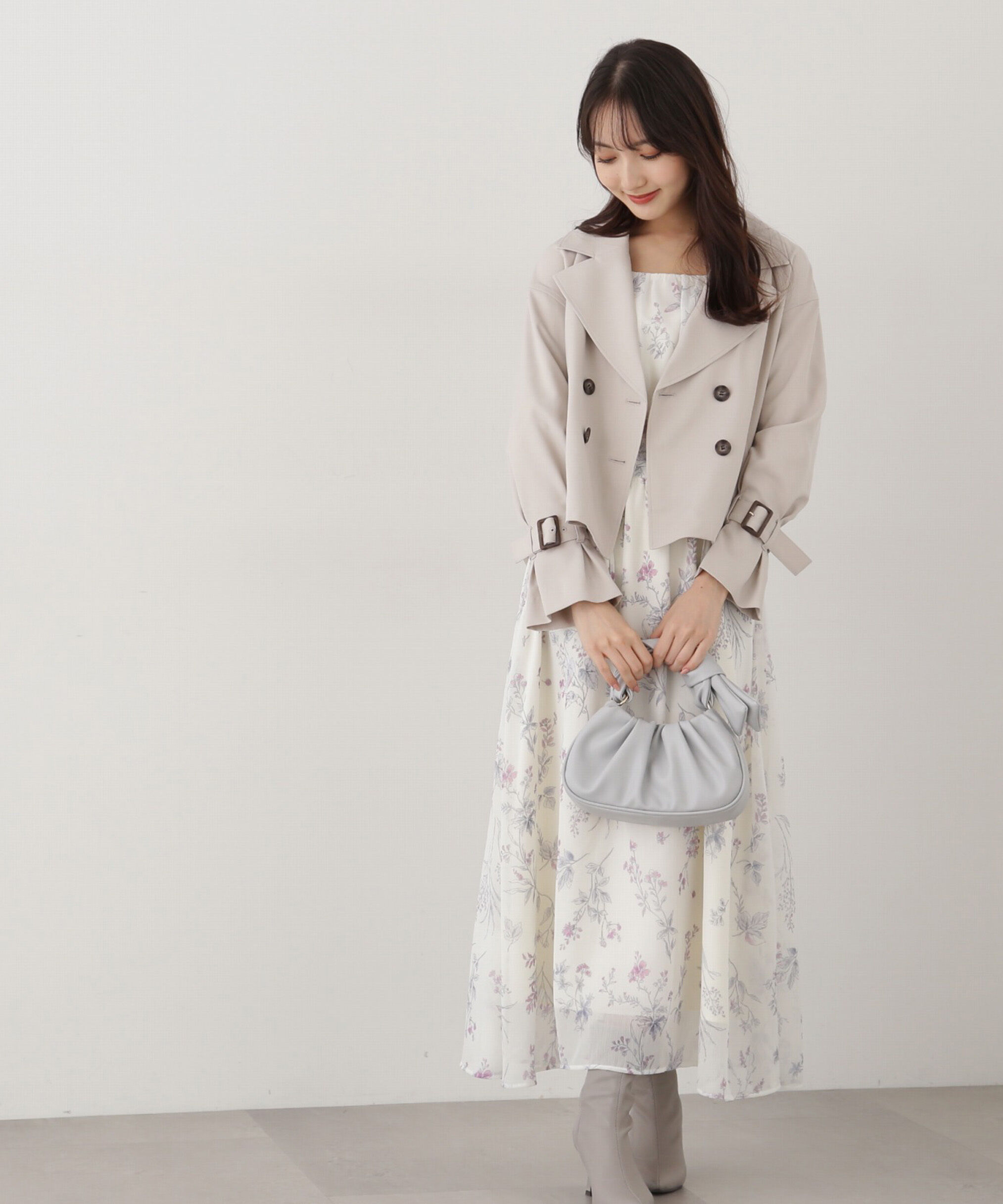 PROPORTION BODY DRESSING「ベーシックショートトレンチ」|ブルゾン・スタジャン|