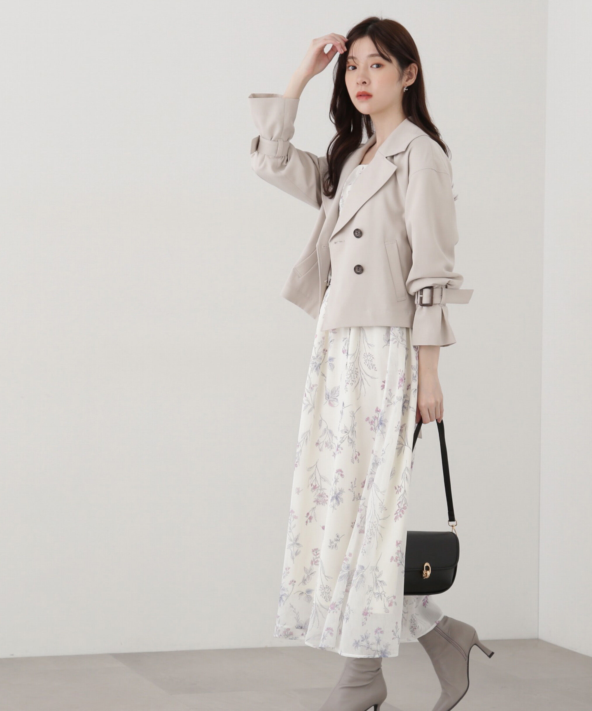 PROPORTION BODY DRESSING「ベーシックショートトレンチ」|ブルゾン・スタジャン|