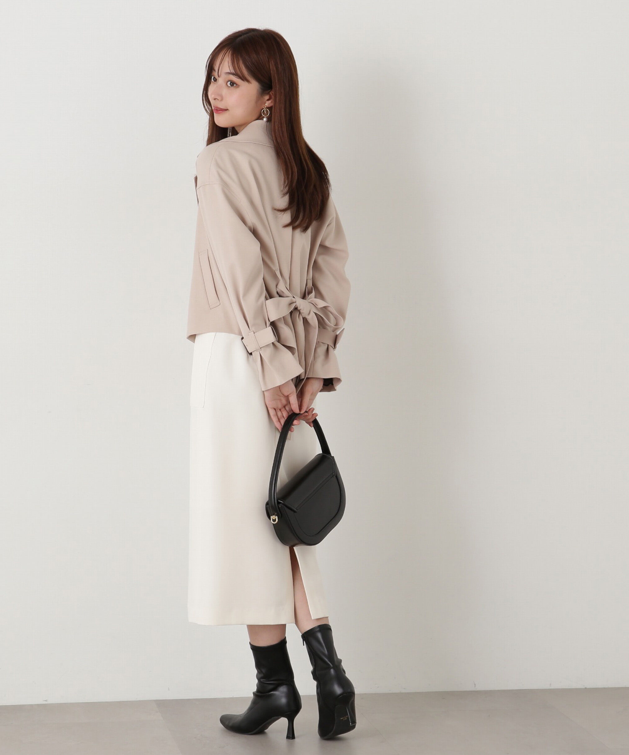 PROPORTION BODY DRESSING「ベーシックショートトレンチ」|ブルゾン・スタジャン|