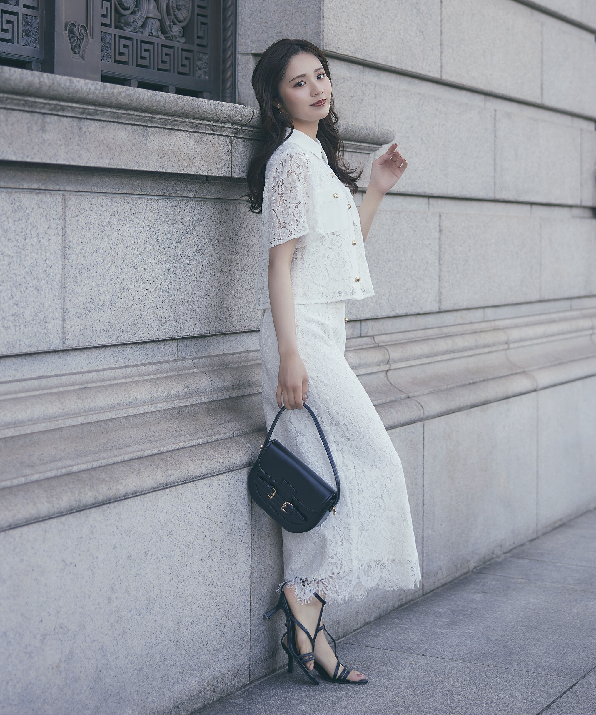 PROPORTION BODY DRESSING「レースシャツ」|シャツ・ブラウス|