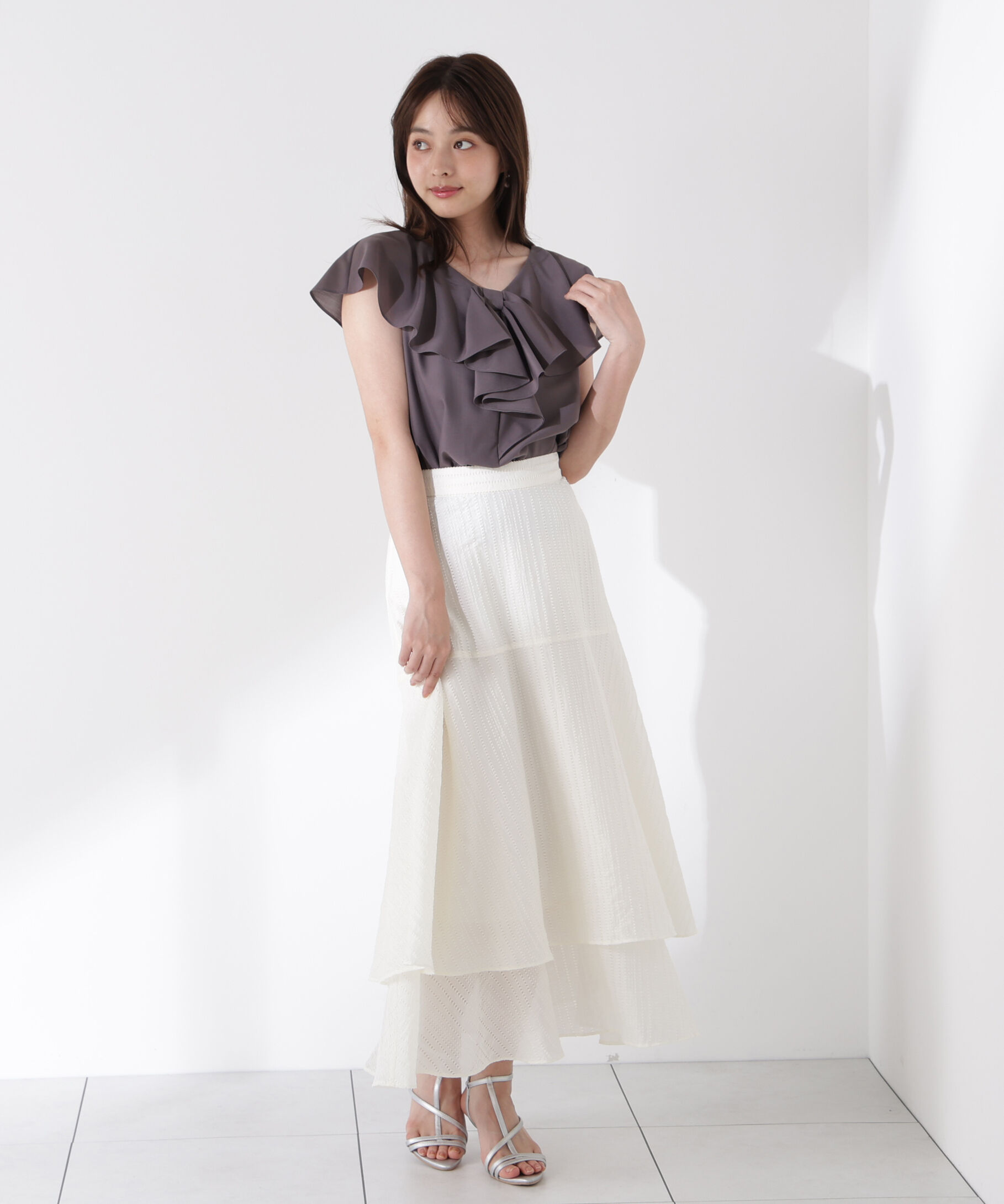 PROPORTION BODY DRESSING「リボン風ブラウス」|シャツ・ブラウス|