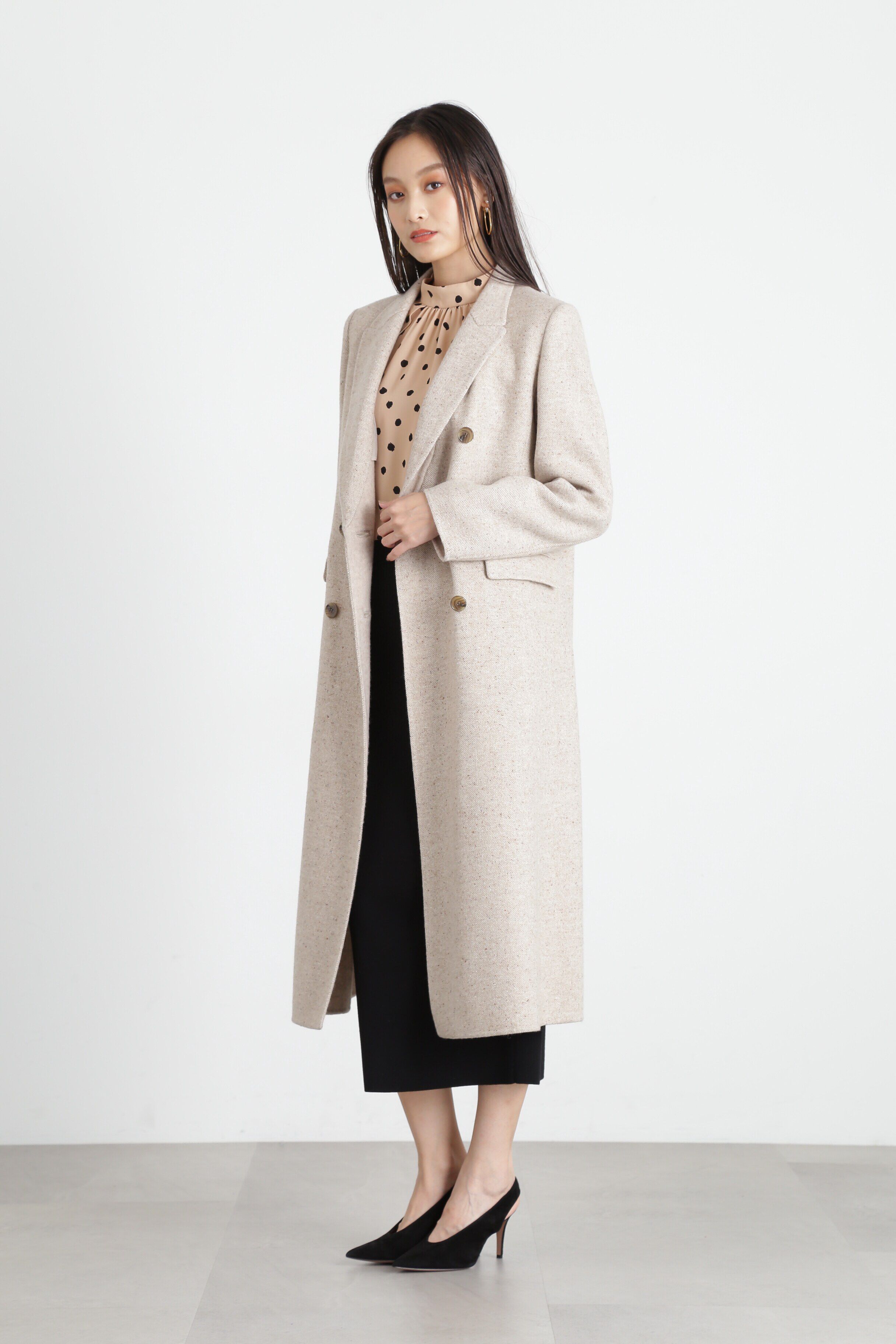  「◆総針ニットタイトスカート」|スカート|