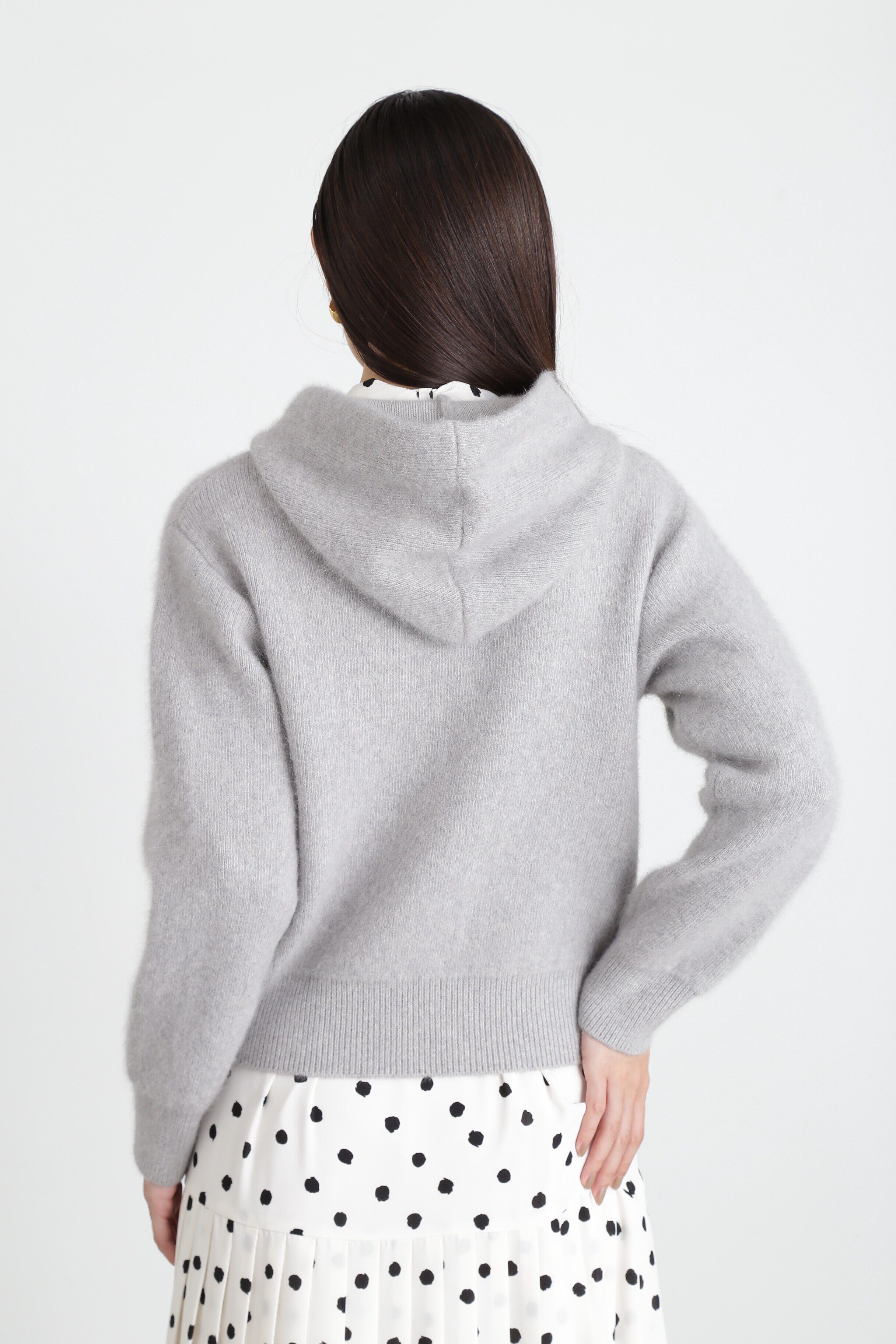  「ヘアリーZIPニットパーカー」|その他|