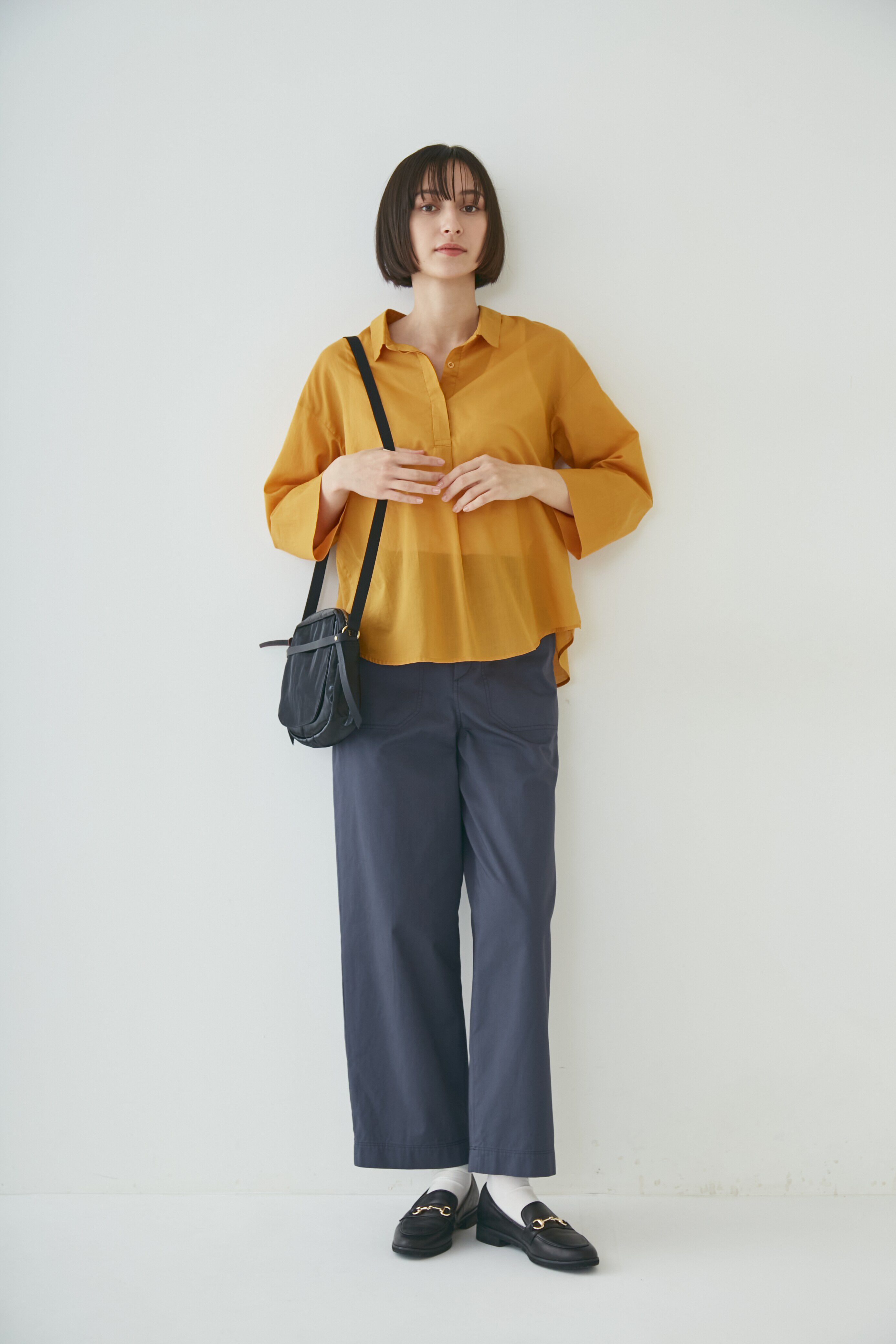  「◆ボタニカルダイブラウス」|シャツ・ブラウス|