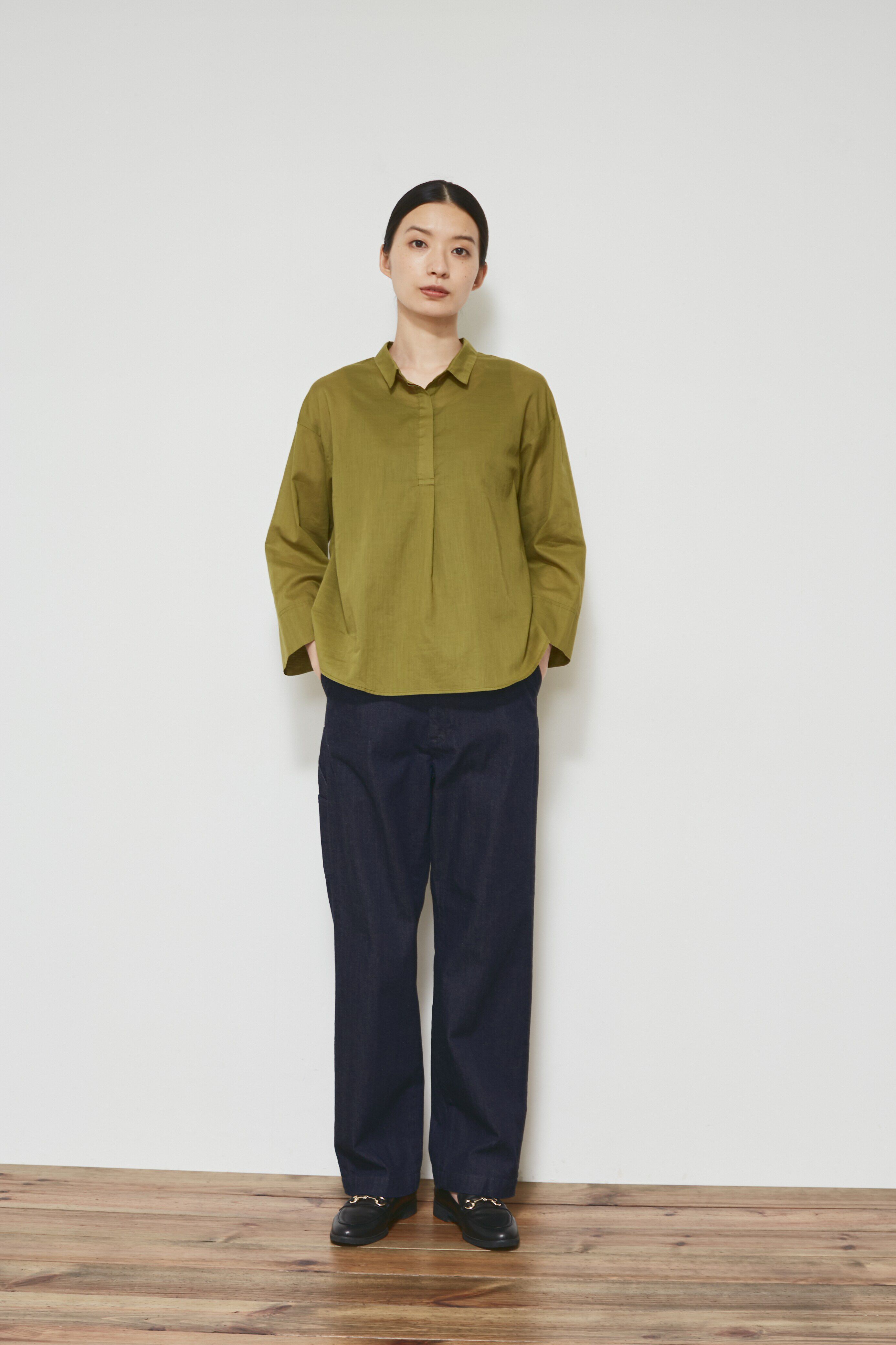  「◆ボタニカルダイブラウス」|シャツ・ブラウス|