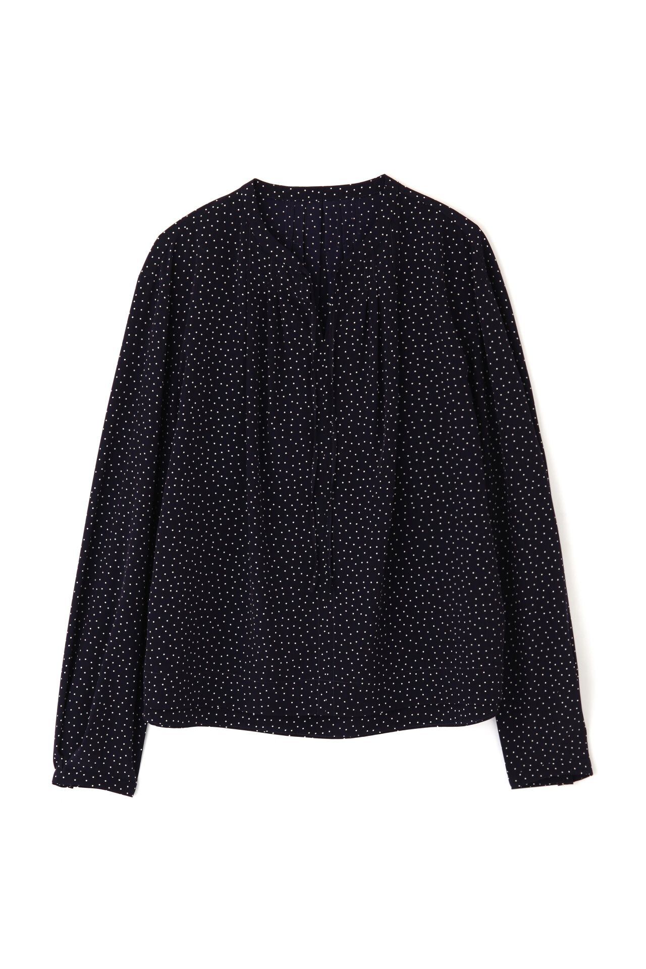  「◆ドットプリントブラウス」|シャツ・ブラウス|
