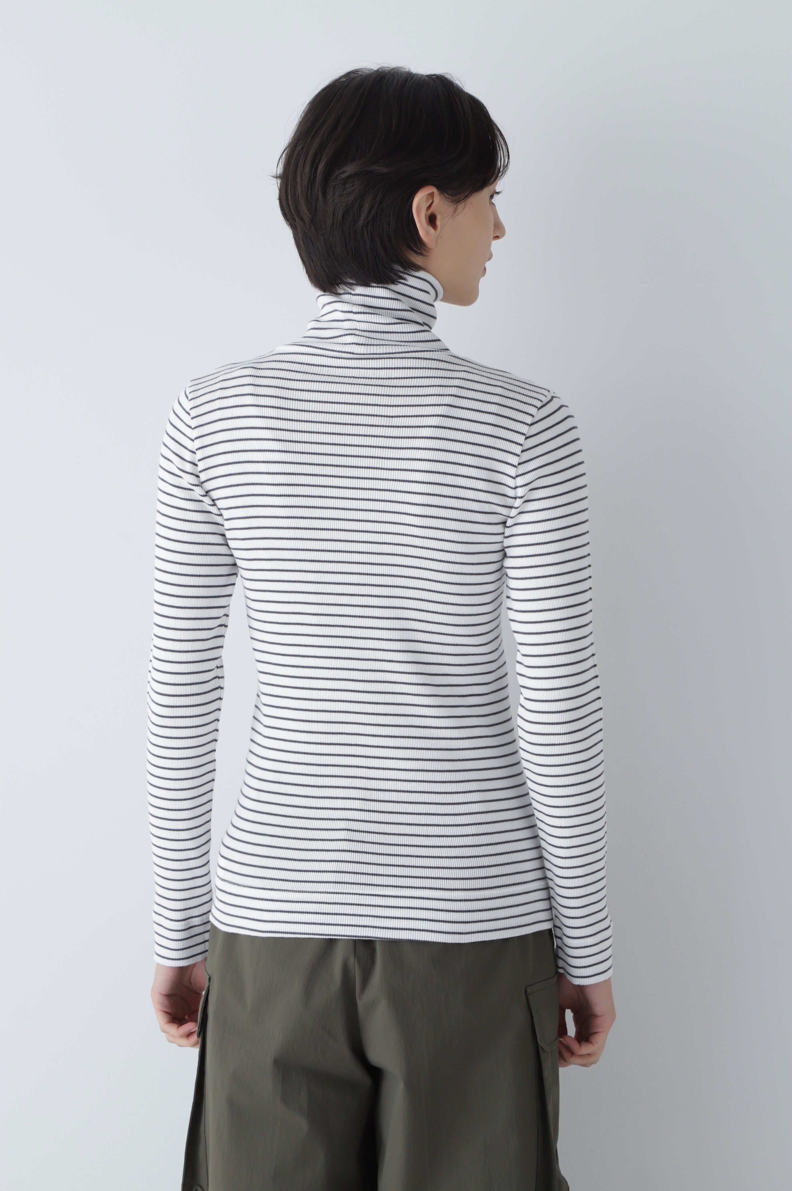  「◆オーガニック丸胴ボーダーカットソー」|Tシャツ・カットソー|