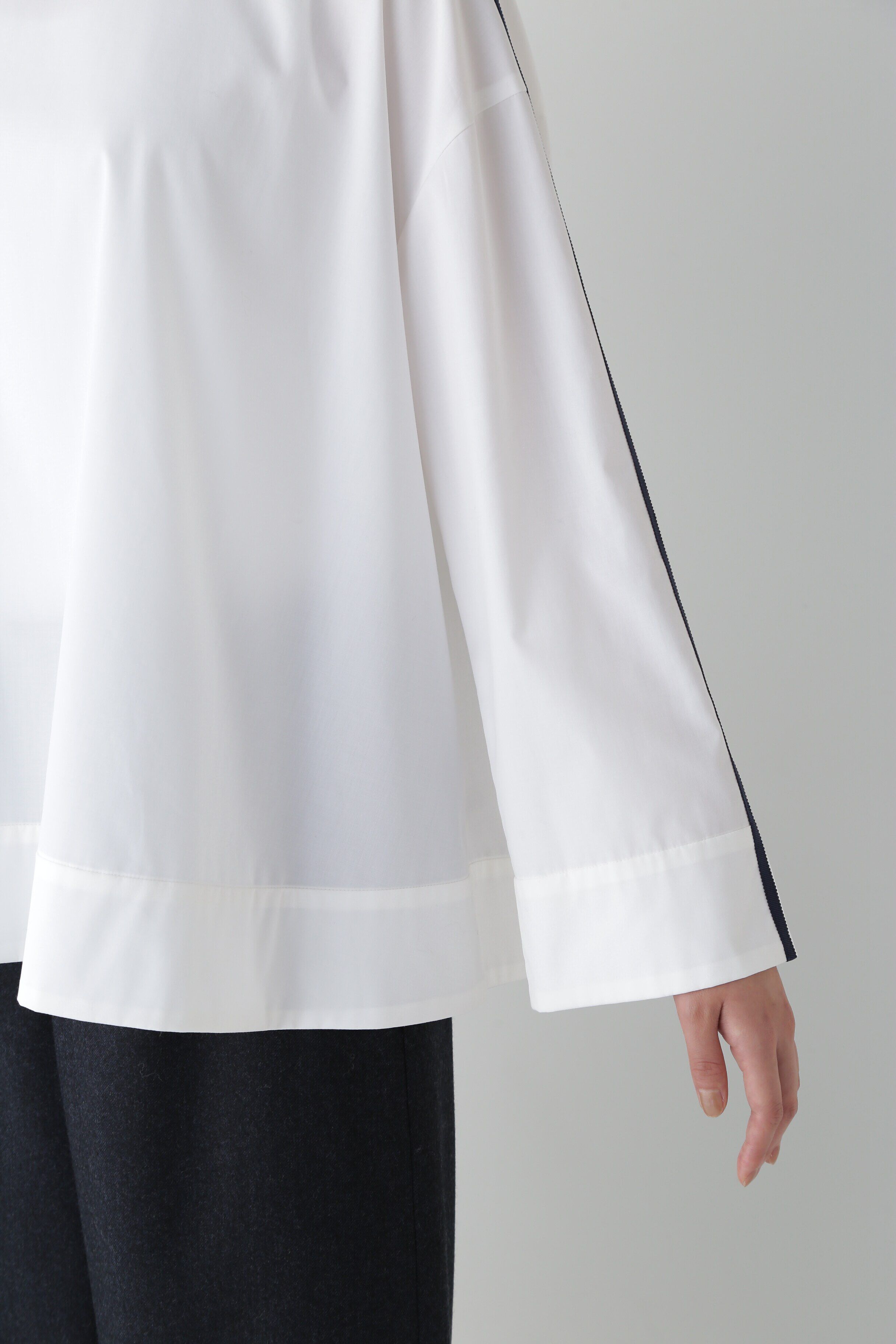  「◆タイプライターライン入ボリュームブラウス」|シャツ・ブラウス|