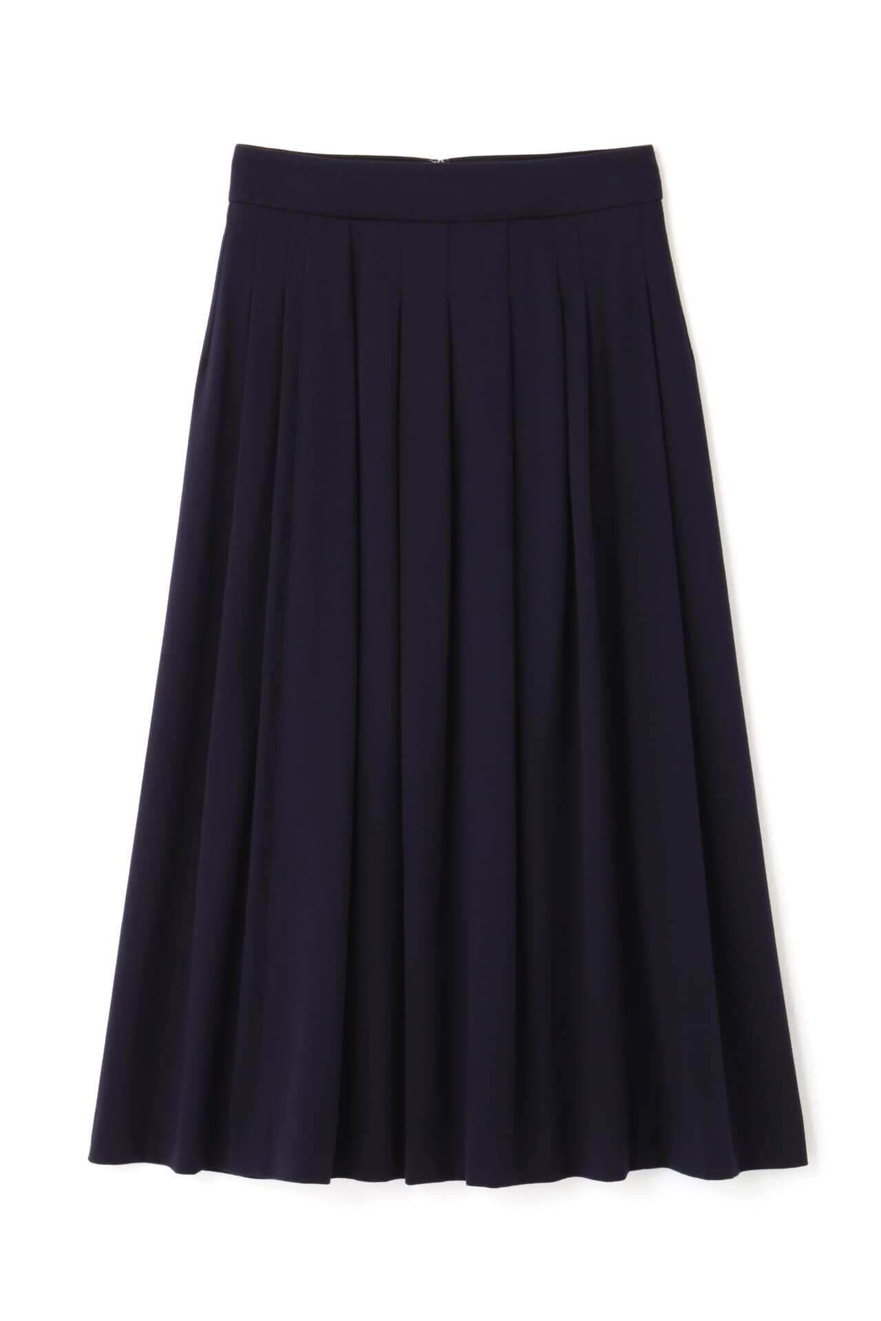  「◆プレーティングジャージーランダムタックスカート」|スカート|