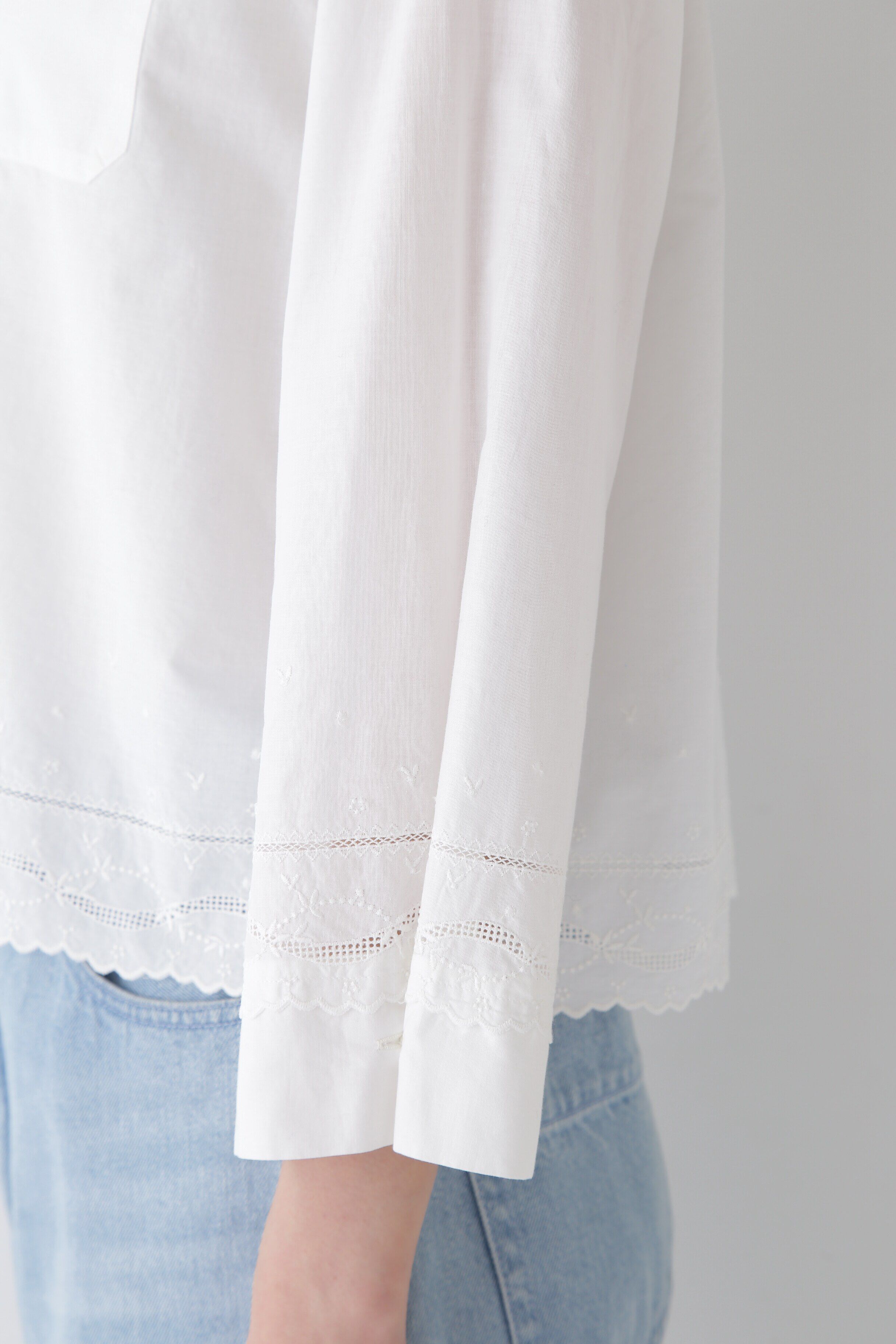  「◆ヴィンテージ風レースブラウス」|シャツ・ブラウス|