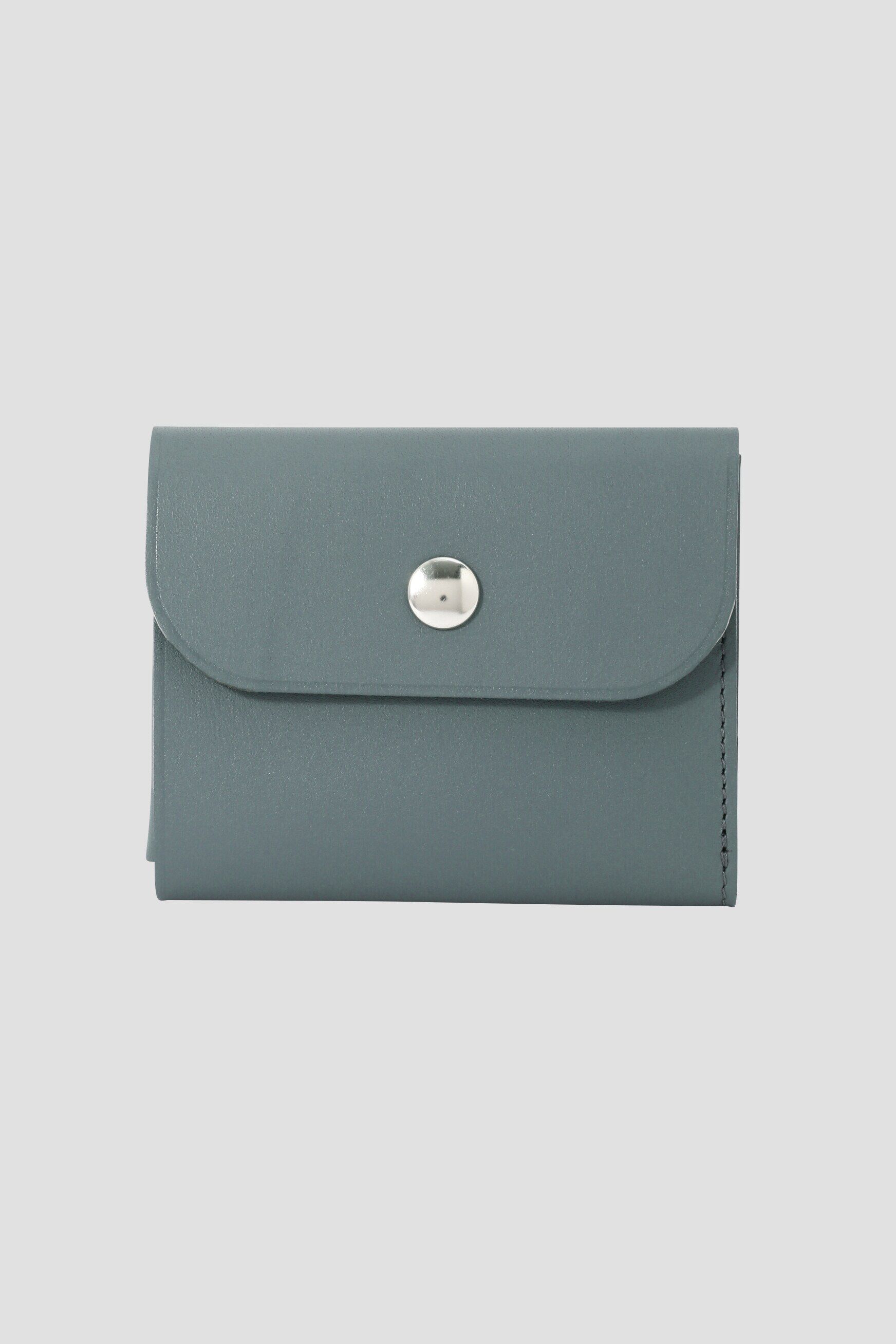  「OILED SMOOTH LEATHER」|財布|BLUE
