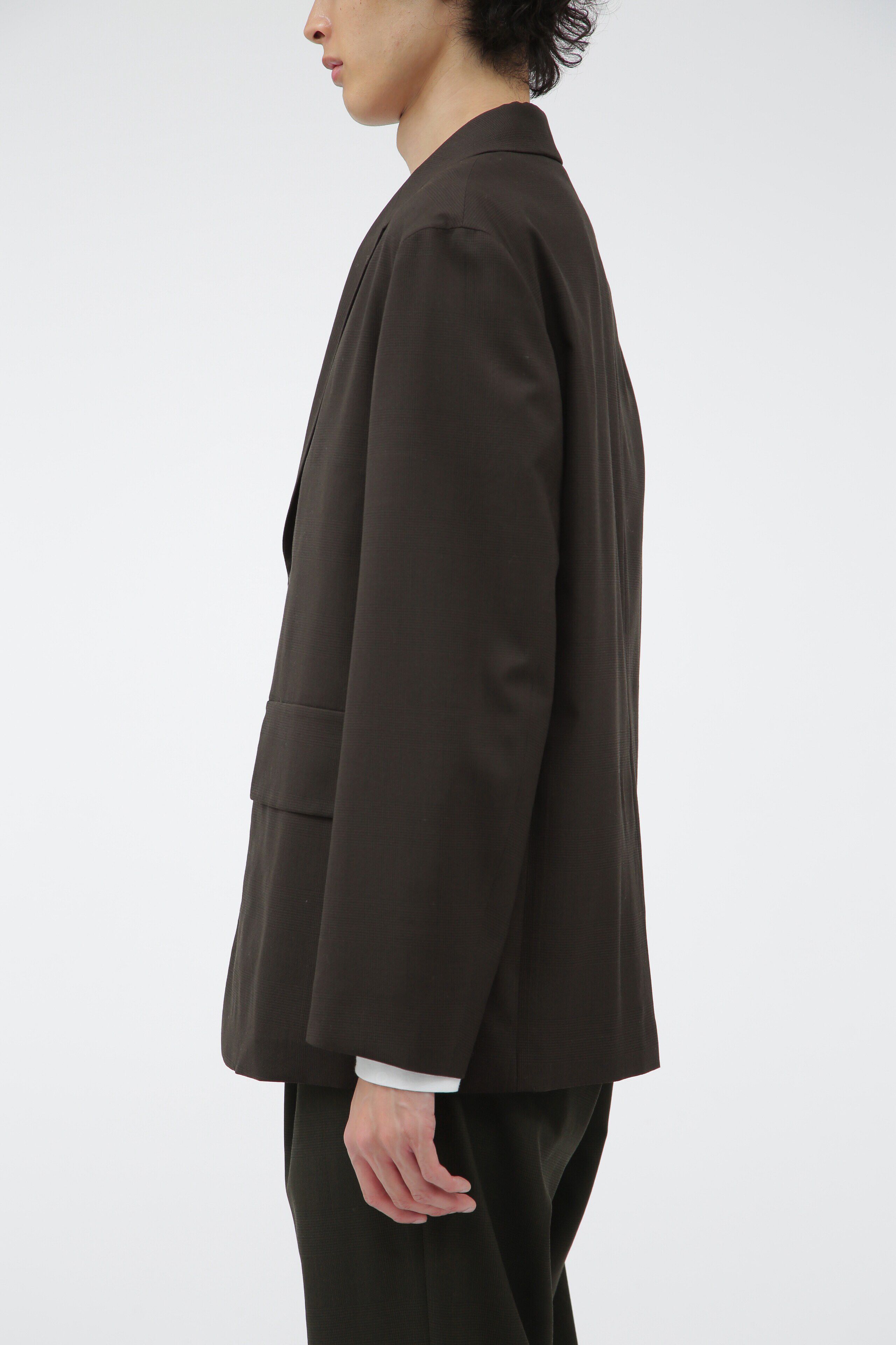 MARGARET HOWELL「GLEN CHECK WOOL PLAINWEAVE」|その他|