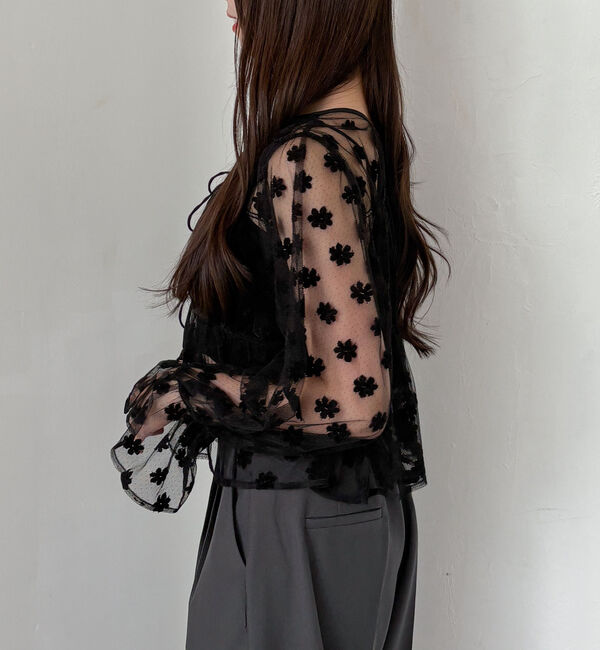 archives「２ｗａｙフラワーチュールブラウス」|シャツ・ブラウス|