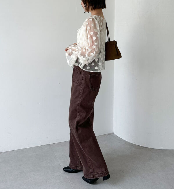 archives「２ｗａｙフラワーチュールブラウス」|シャツ・ブラウス|