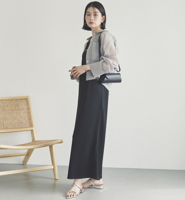 Doux archives「リブ２ＷＡＹノースリーブワンピース」|ワンピース|