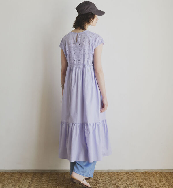 Doux archives「カットワークレースティアードワンピース」|ワンピース|