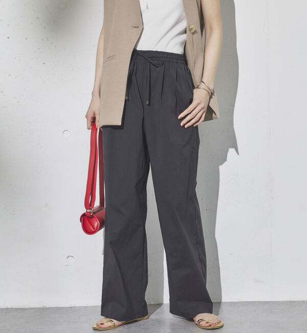 Doux archives「ドロストナイロンストレートパンツ」|チノ|