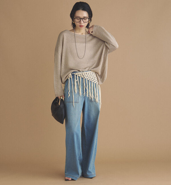 Doux archives「フリンジネットベルト」|ベルト|